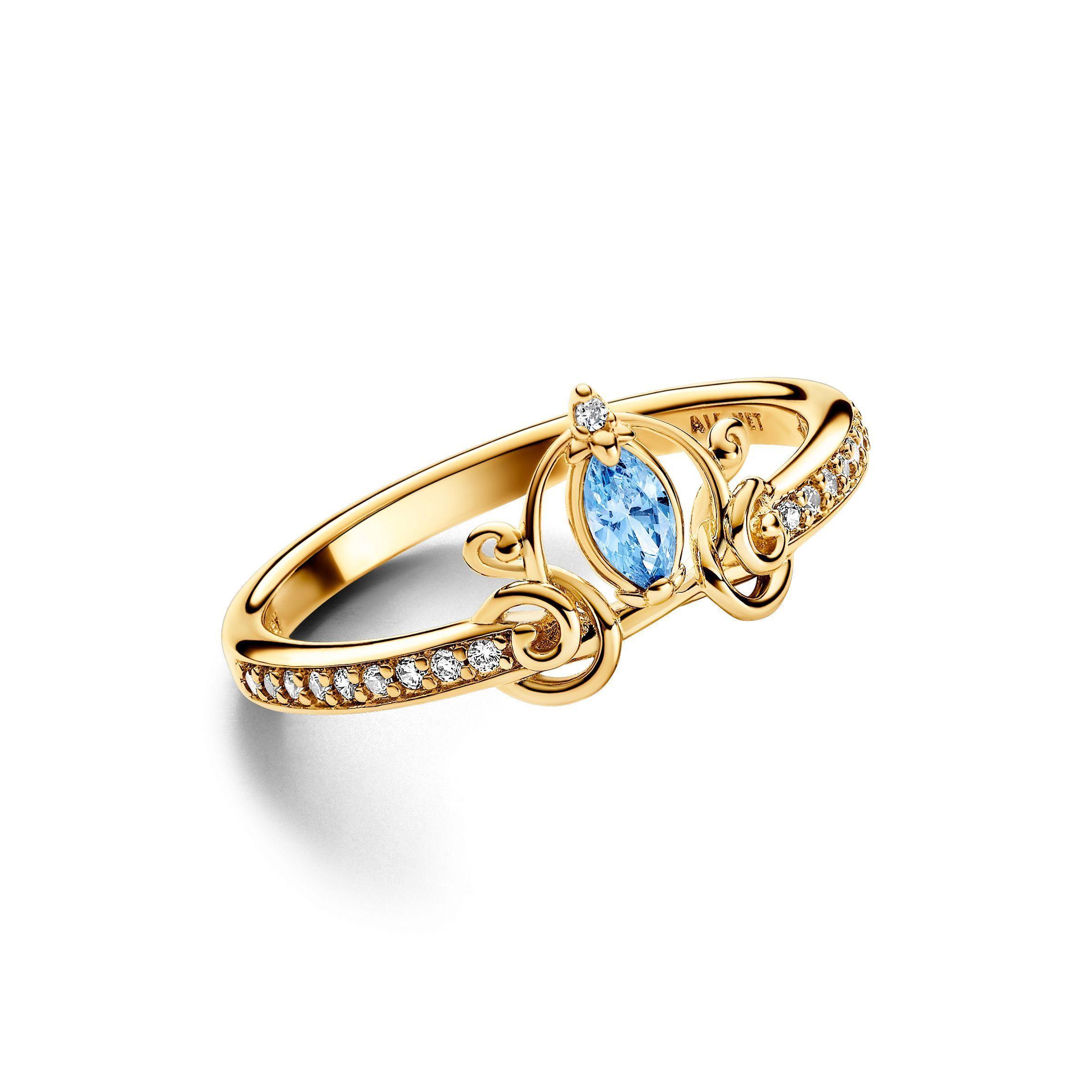 Anillo en Shine Carruaje de Cenicienta de Disney-0