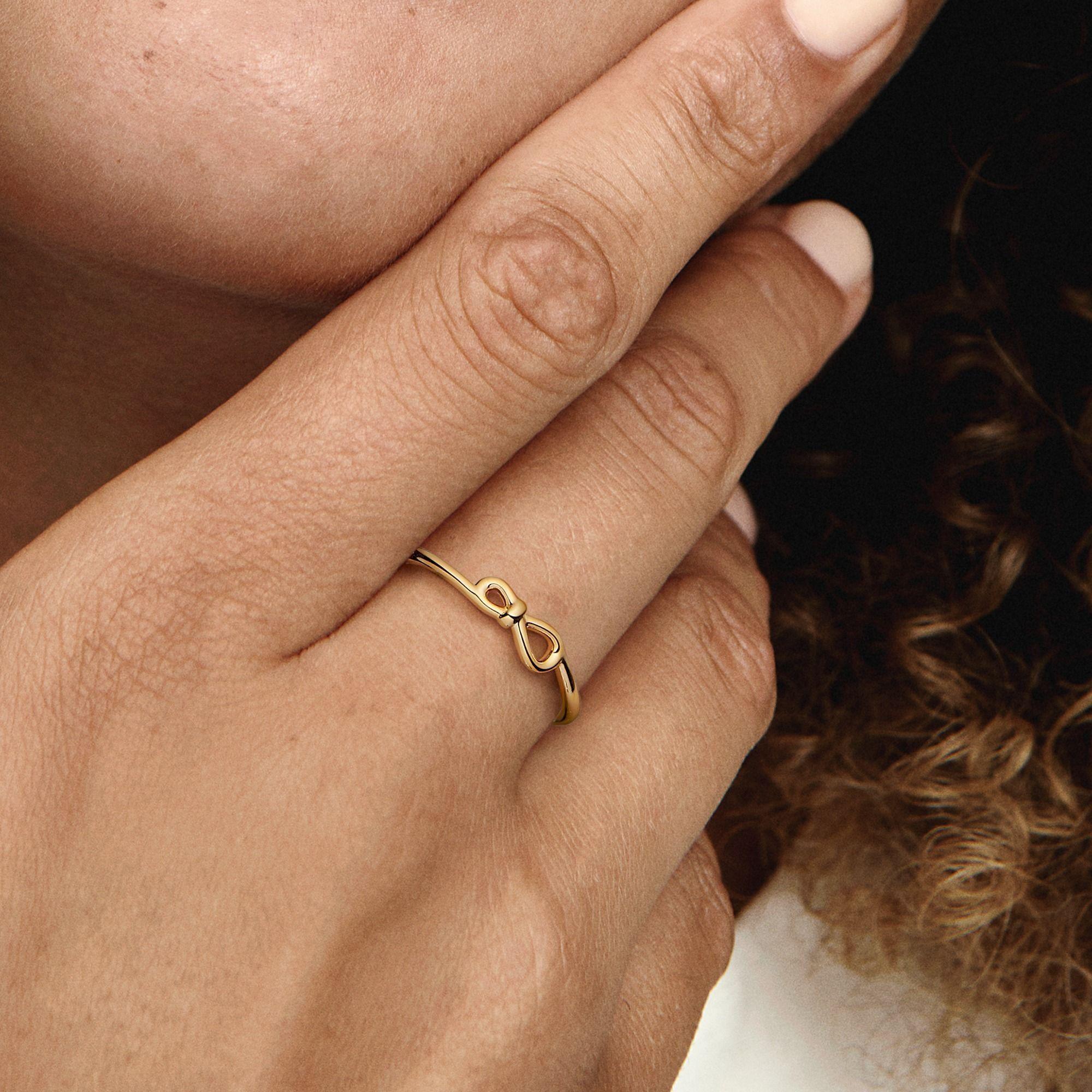 Anillo en PANDORA Shine Nudo infinito -1