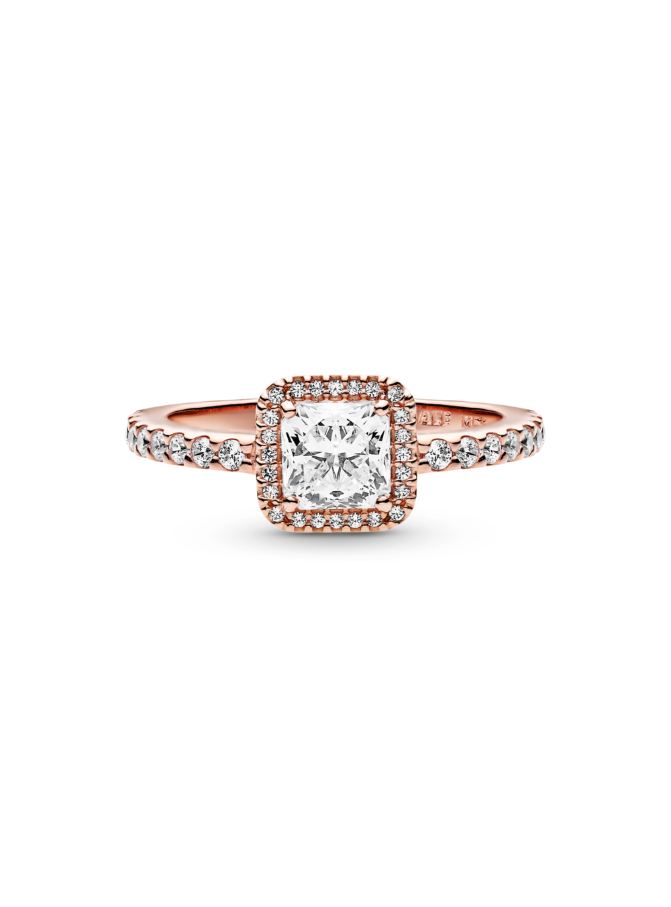 Anillo Rose Elegancia Atemporal  Circonia Cúbica Clara-0