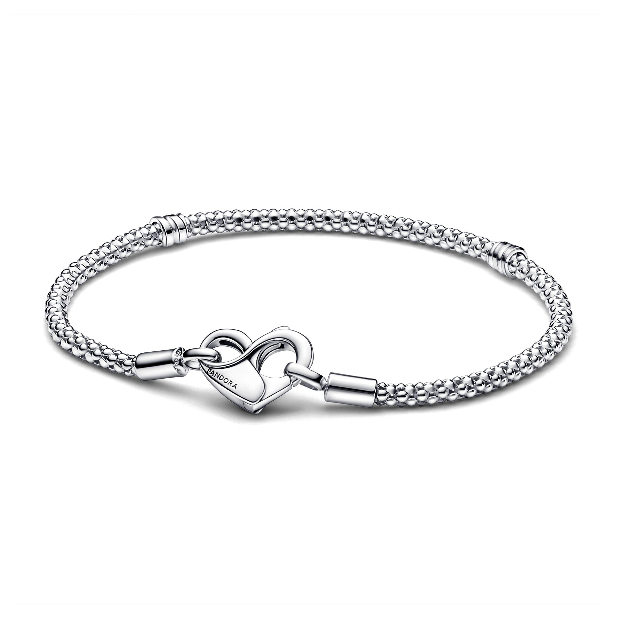 Brazalete Cadena de Serpiente Pandora Moments Plata-0
