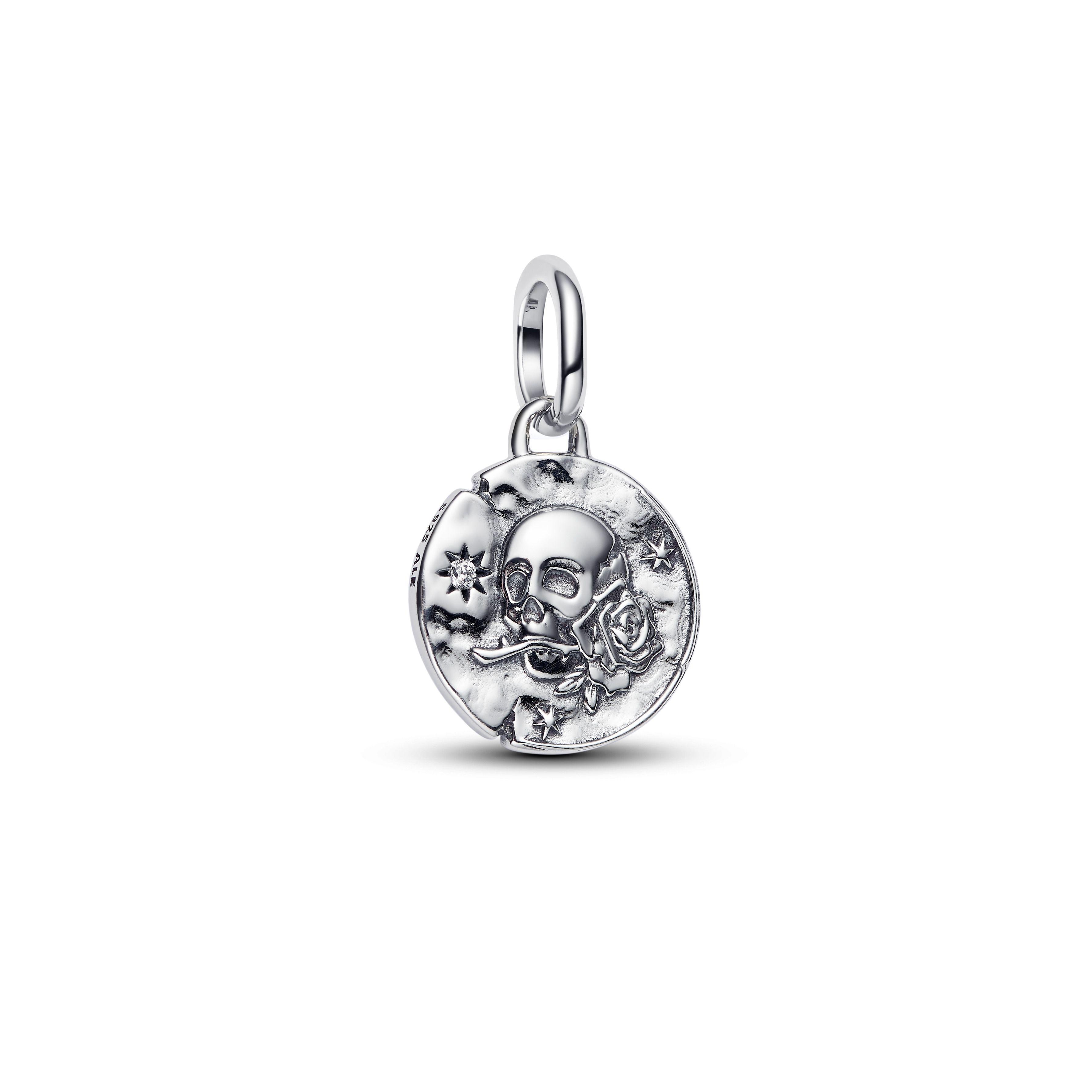Charm Medallón Calavera-0