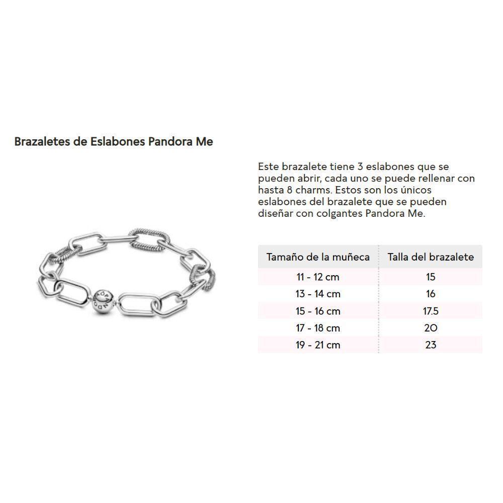 Brazalete de Shine de Cadena de Eslabones Pandora Me-2