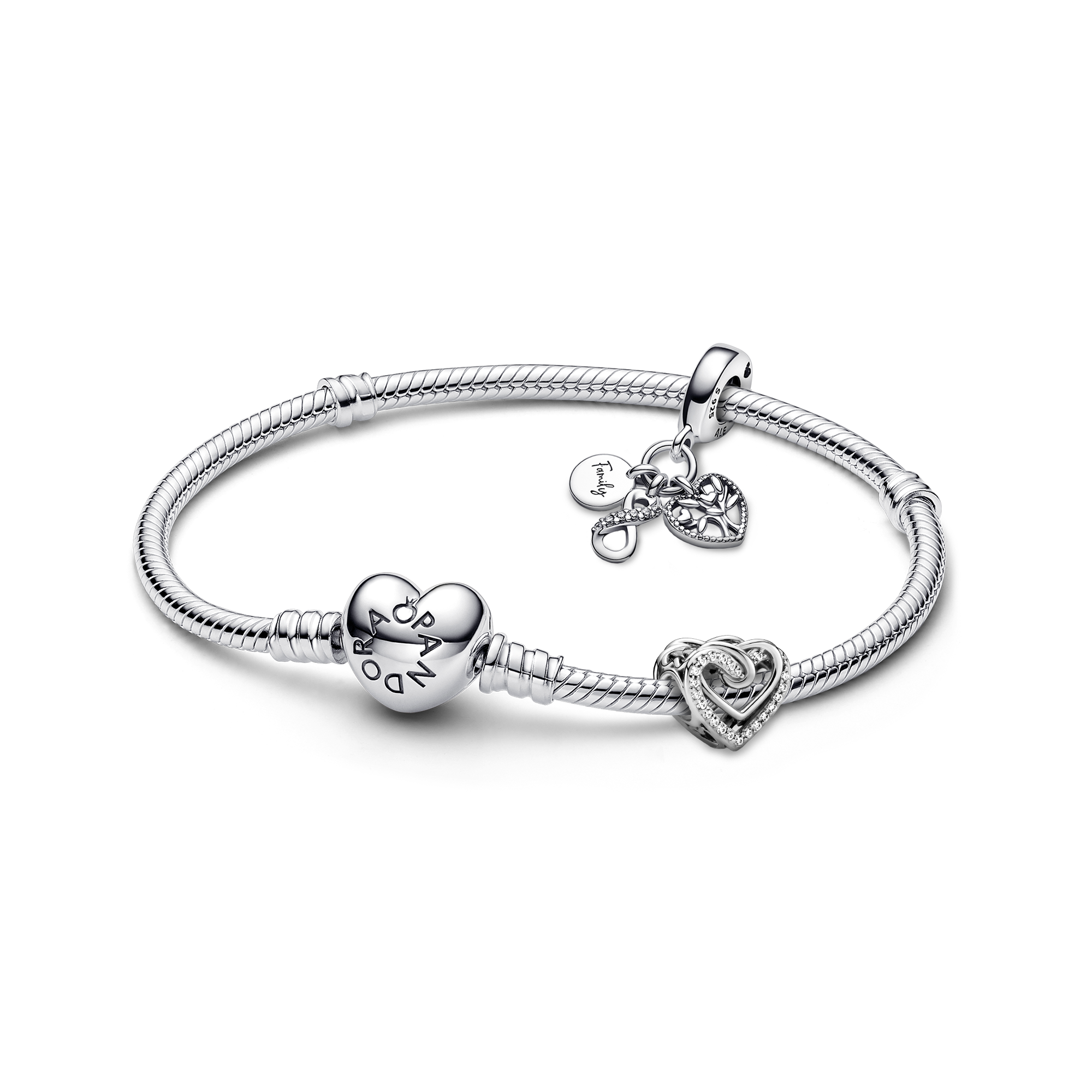 Gift Set Pulsera con Charms Amor de Familia Para siempre-0