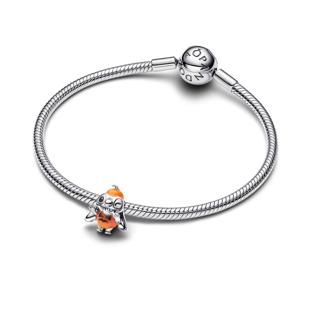 Charm Calabaza de Halloween de Stitch de Disney-2