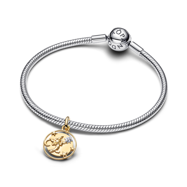 Charm Colgante Mickey Mouse Aprendiz de Brujo de Disney con Diamante Cultivado en Laboratorio-2