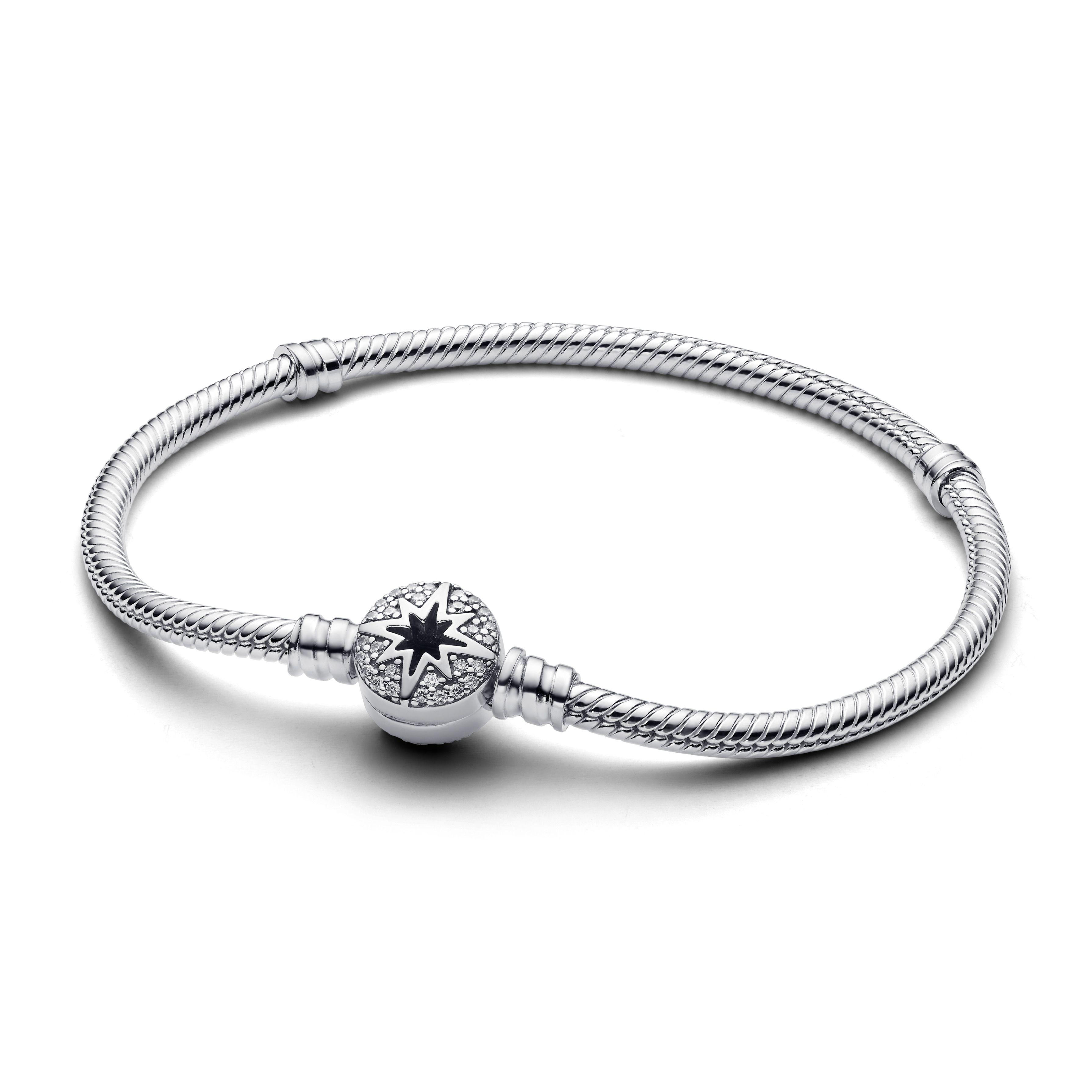 Brazalete Moments Cadena de Serpiente Cierre de Estrella Polar-0