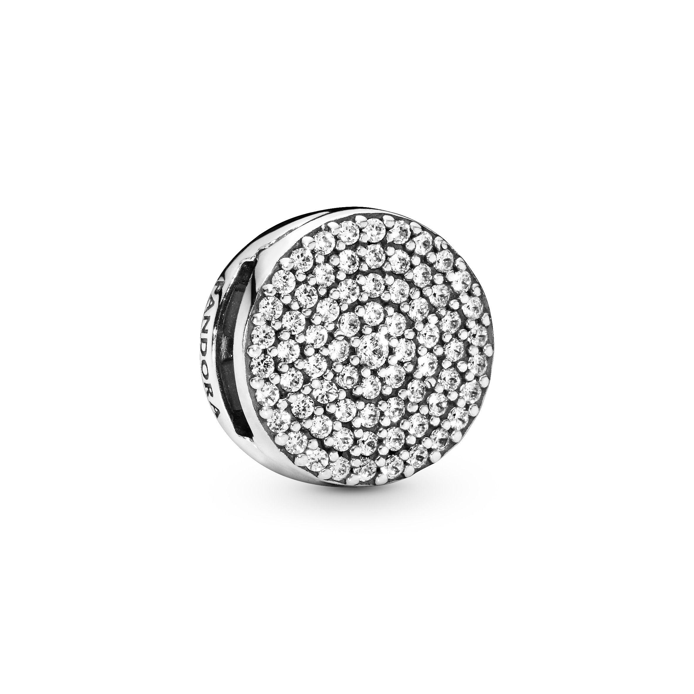Charm Sujetador Redondo con Pavé Pandora Reflexions-0