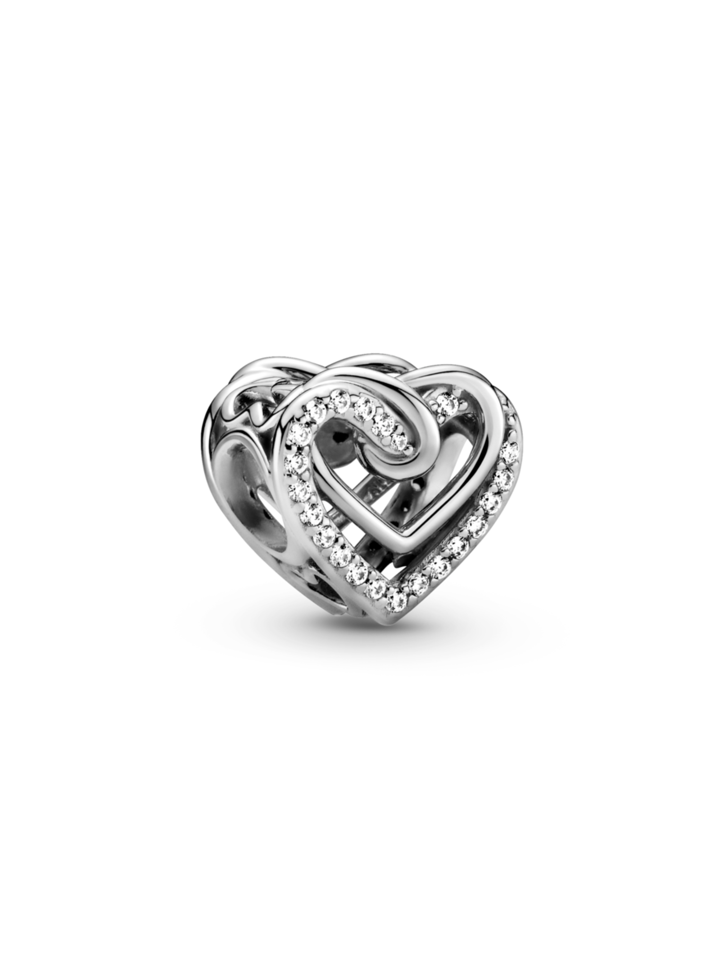 Gift Set Pandora con Charm en Plata Corazones Entrelazados-2