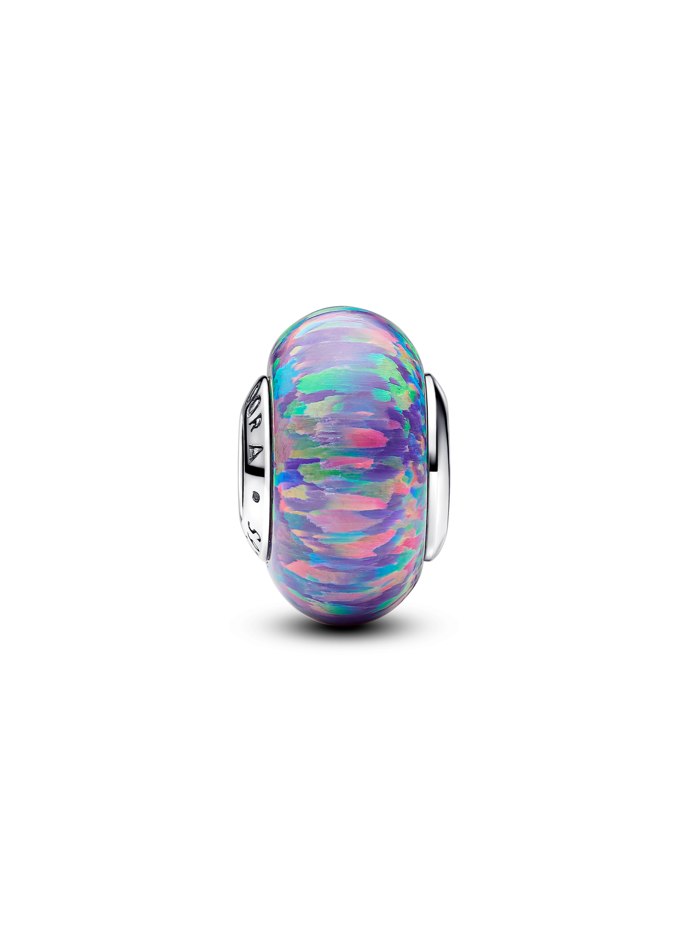 Gift set Pulsera con Dije Opalo Morado Opalescente-1