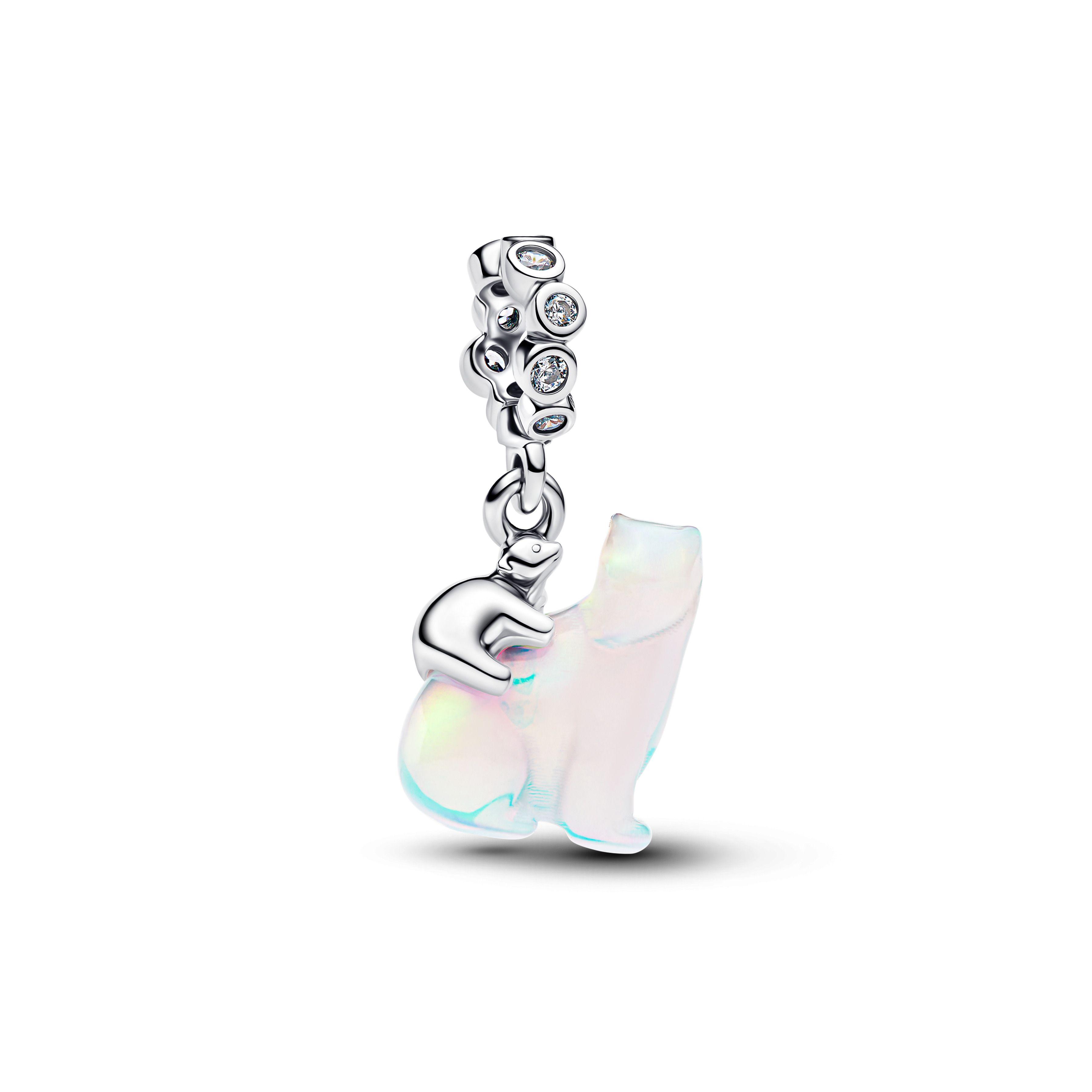 Charm Colgante Mamá y Cachorro de Oso Polar-0