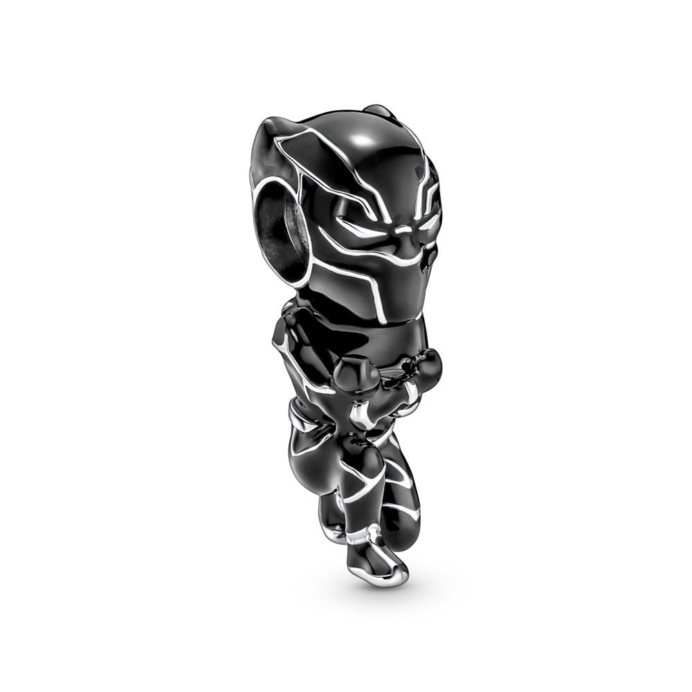 Charm Plata Black Panther  Marvel Los Vengadores -0