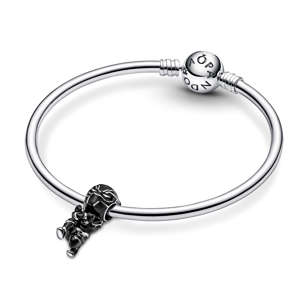 Charm Plata Black Panther  Marvel Los Vengadores -1