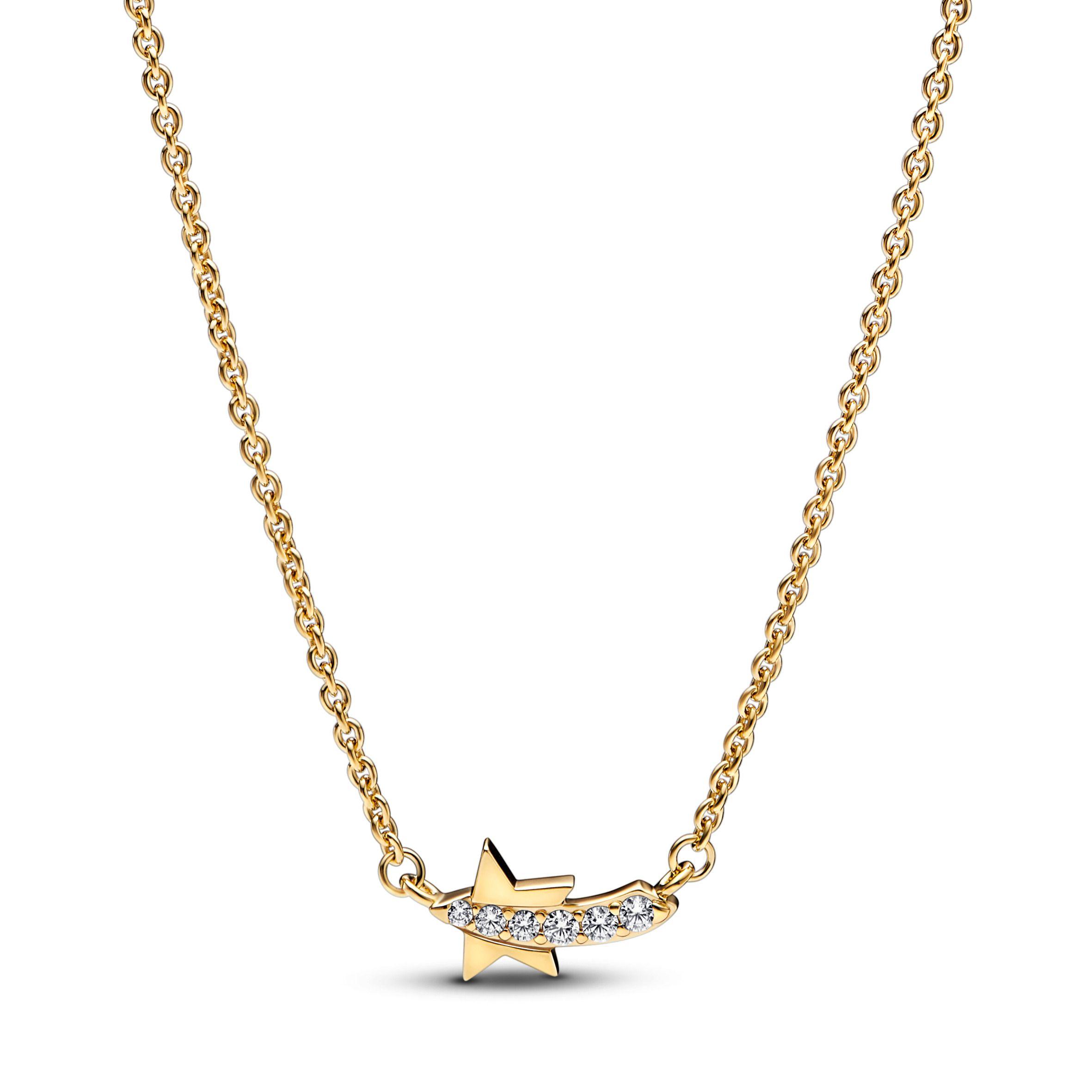 Collar Estilo Collier Estrella Fugaz en Pavé-0