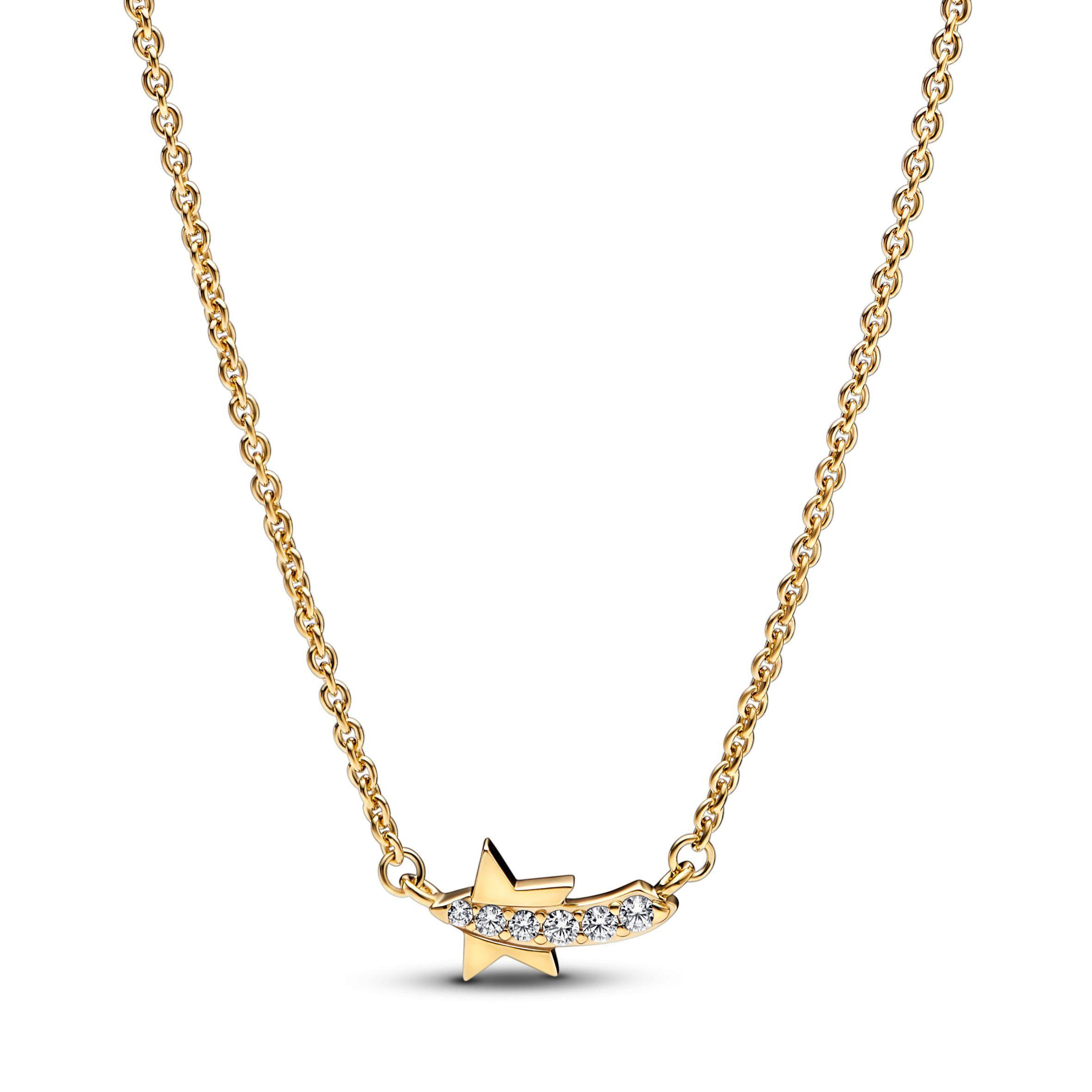 Collar Estilo Collier Estrella Fugaz en Pavé-0
