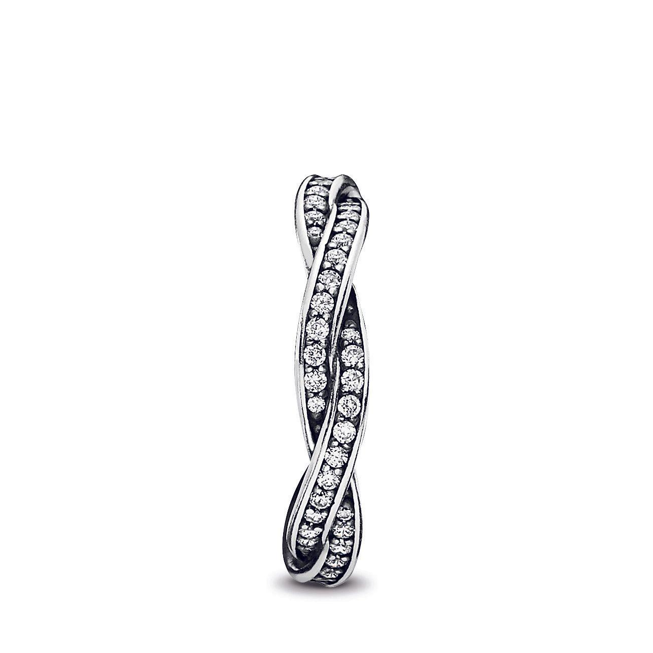 Anillo en Plata Giro del Destino y Circonia Clara-2
