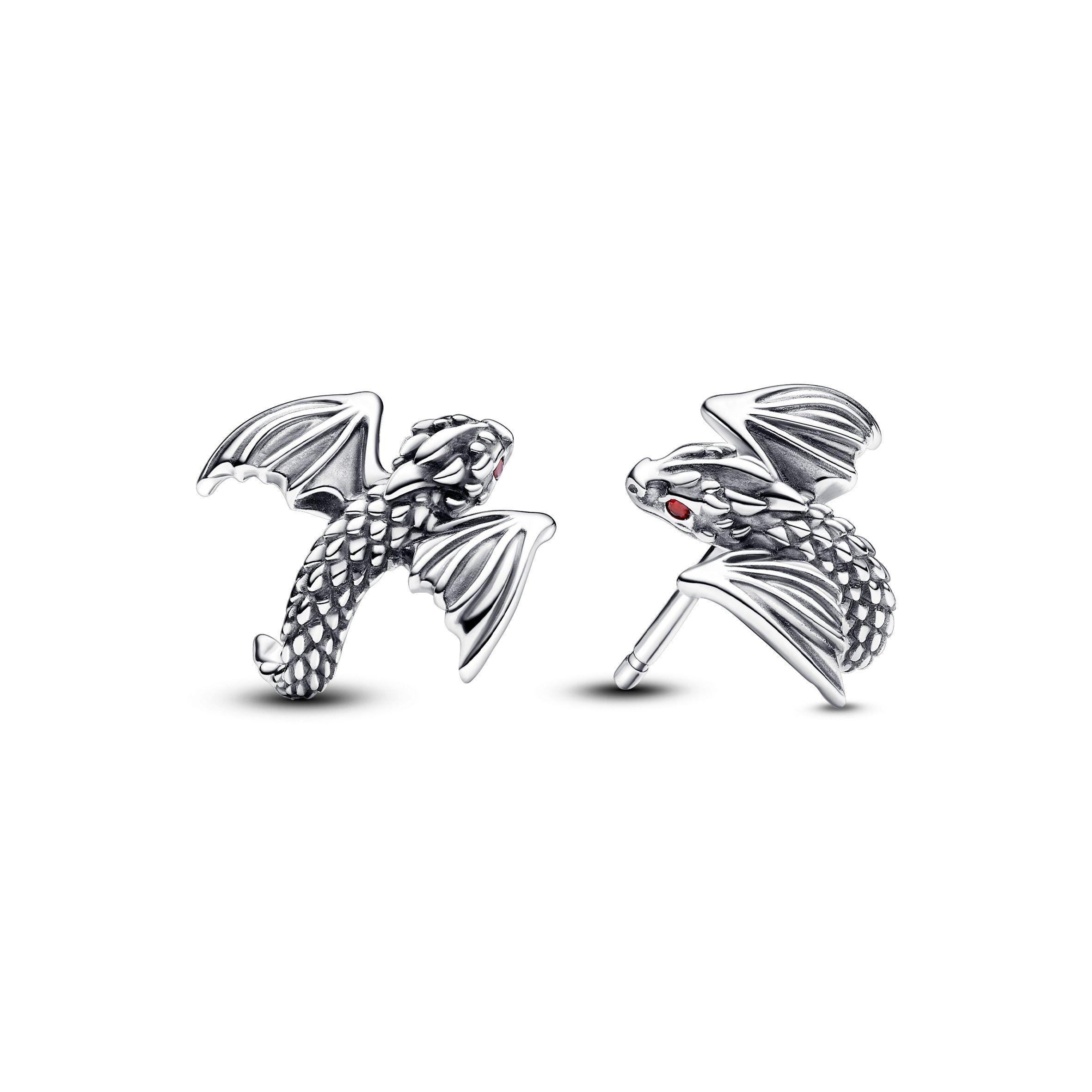 Aretes de boton dragon de Juego de Tronos-0