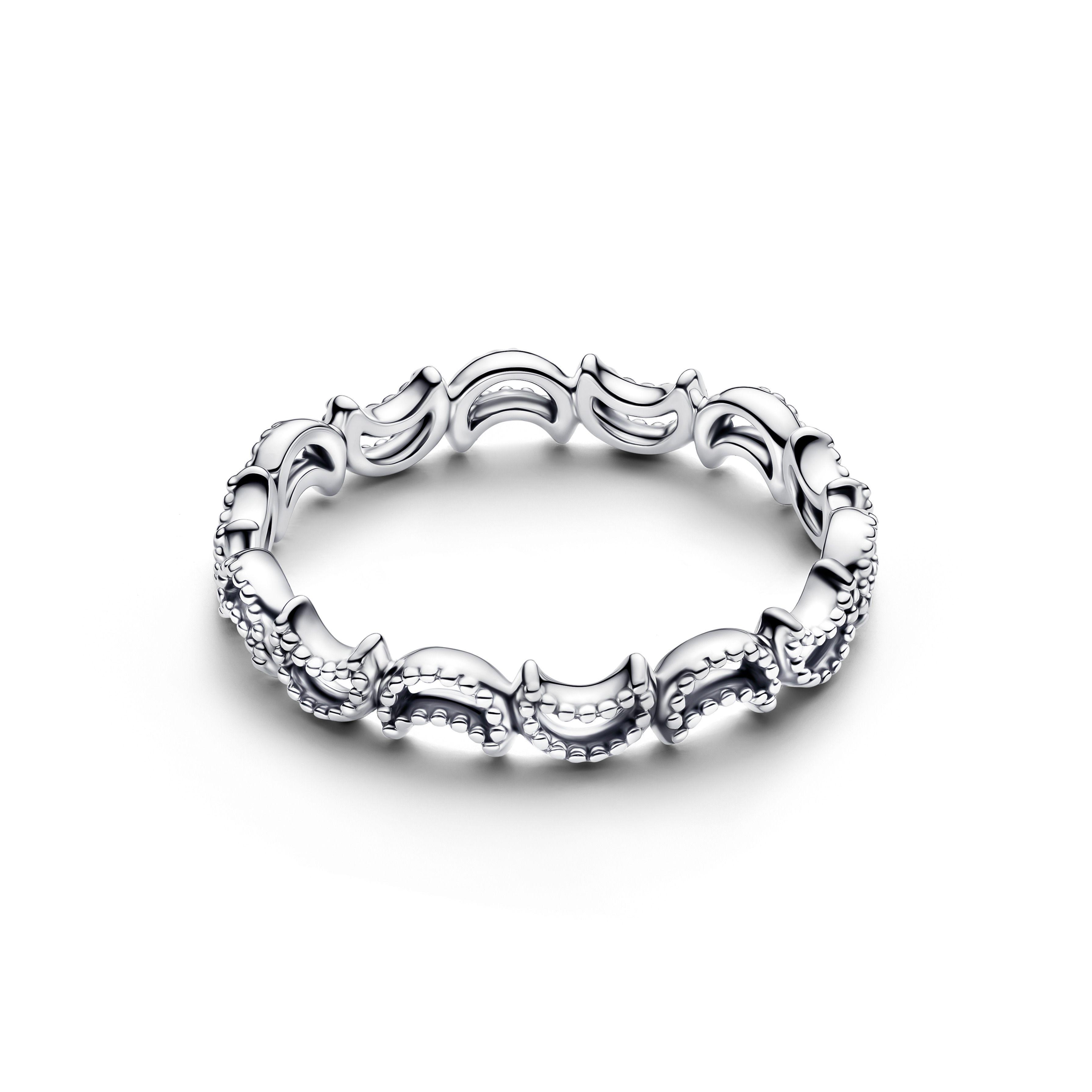 Anillo en Plata Luna Creciente-0
