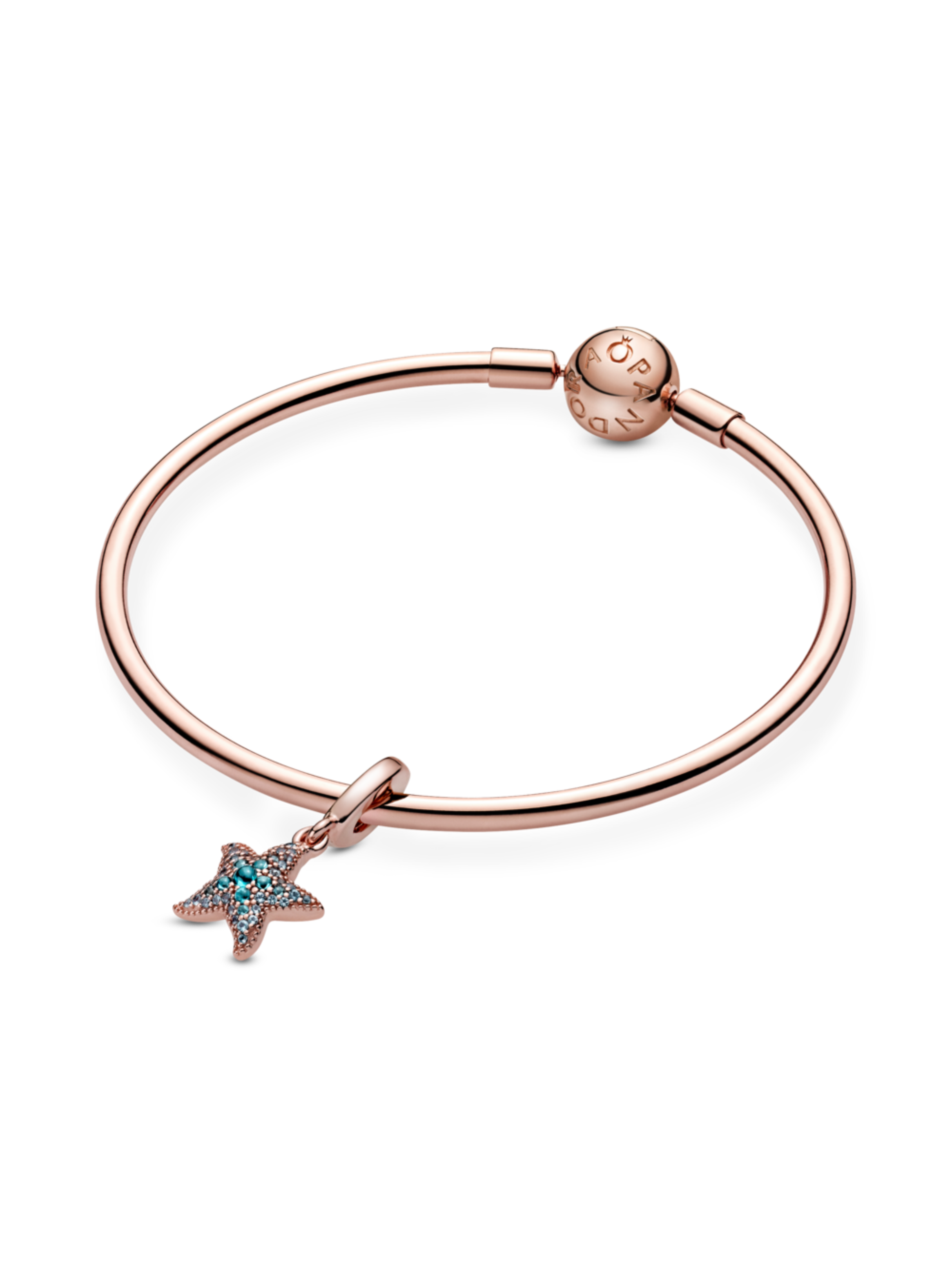 Charm Colgante Estrella de Mar Reluciente-2