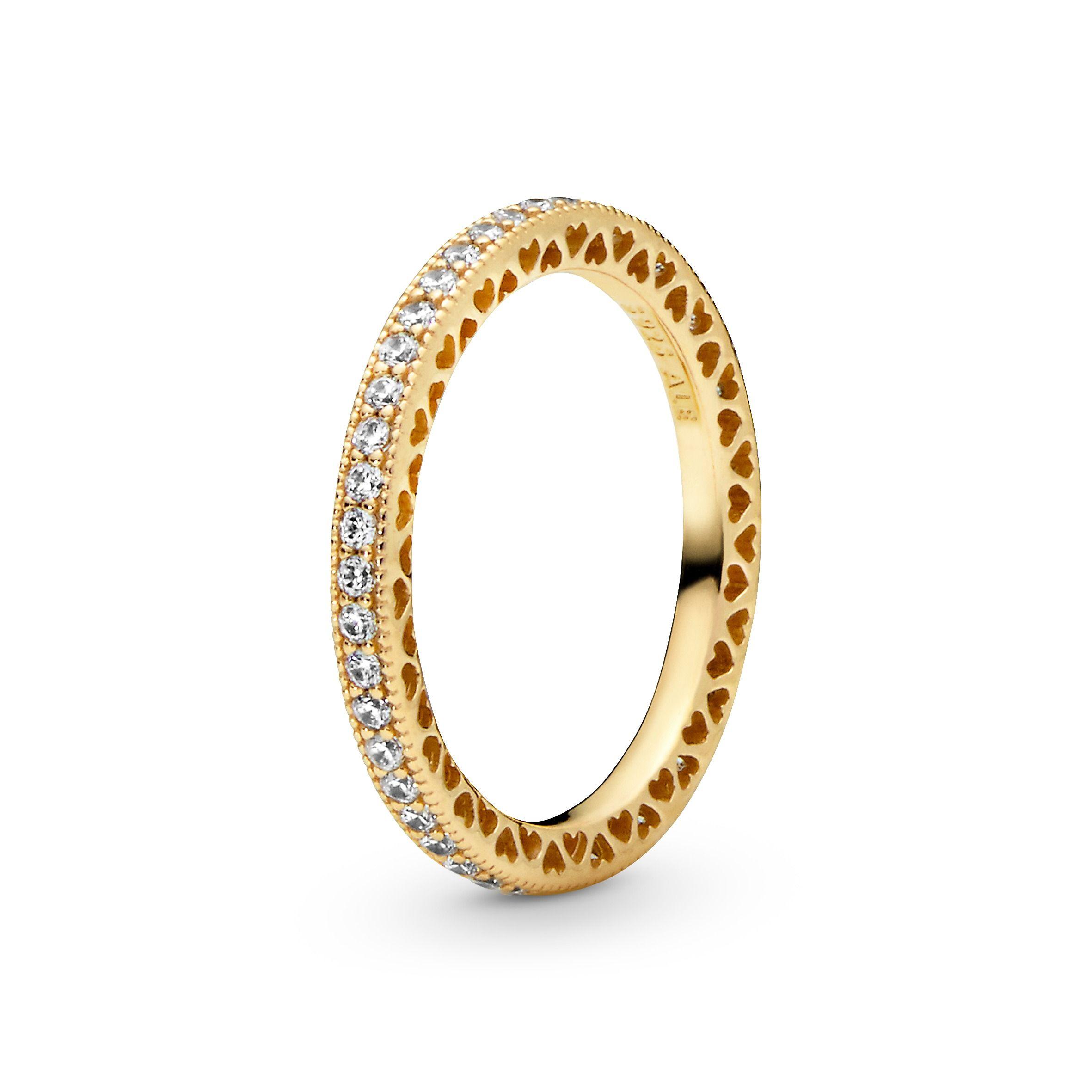 Anillo Corazones y Brillo-1