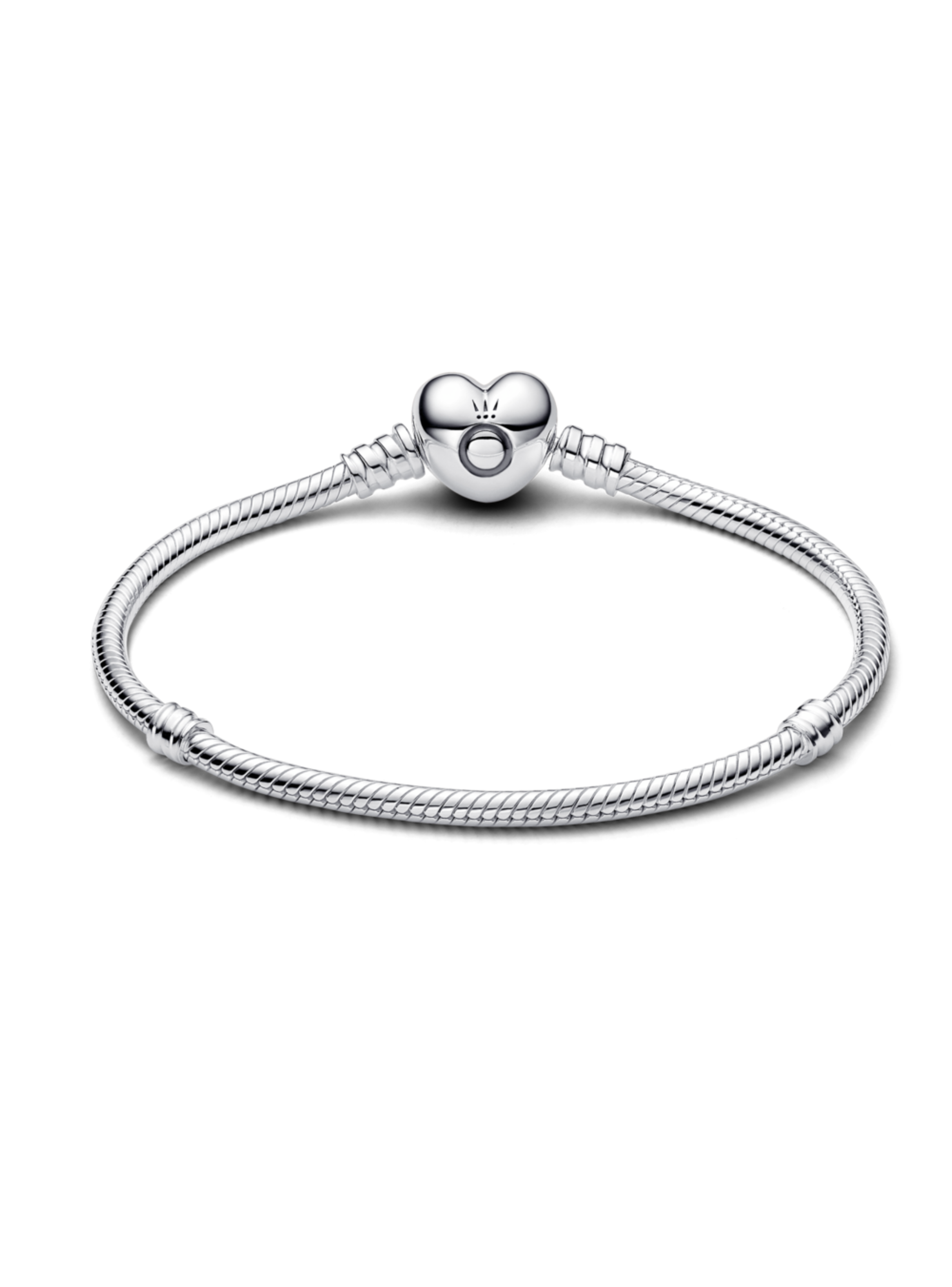 Brazalete Moments Cadena Serpiente Broche de Corazón-1