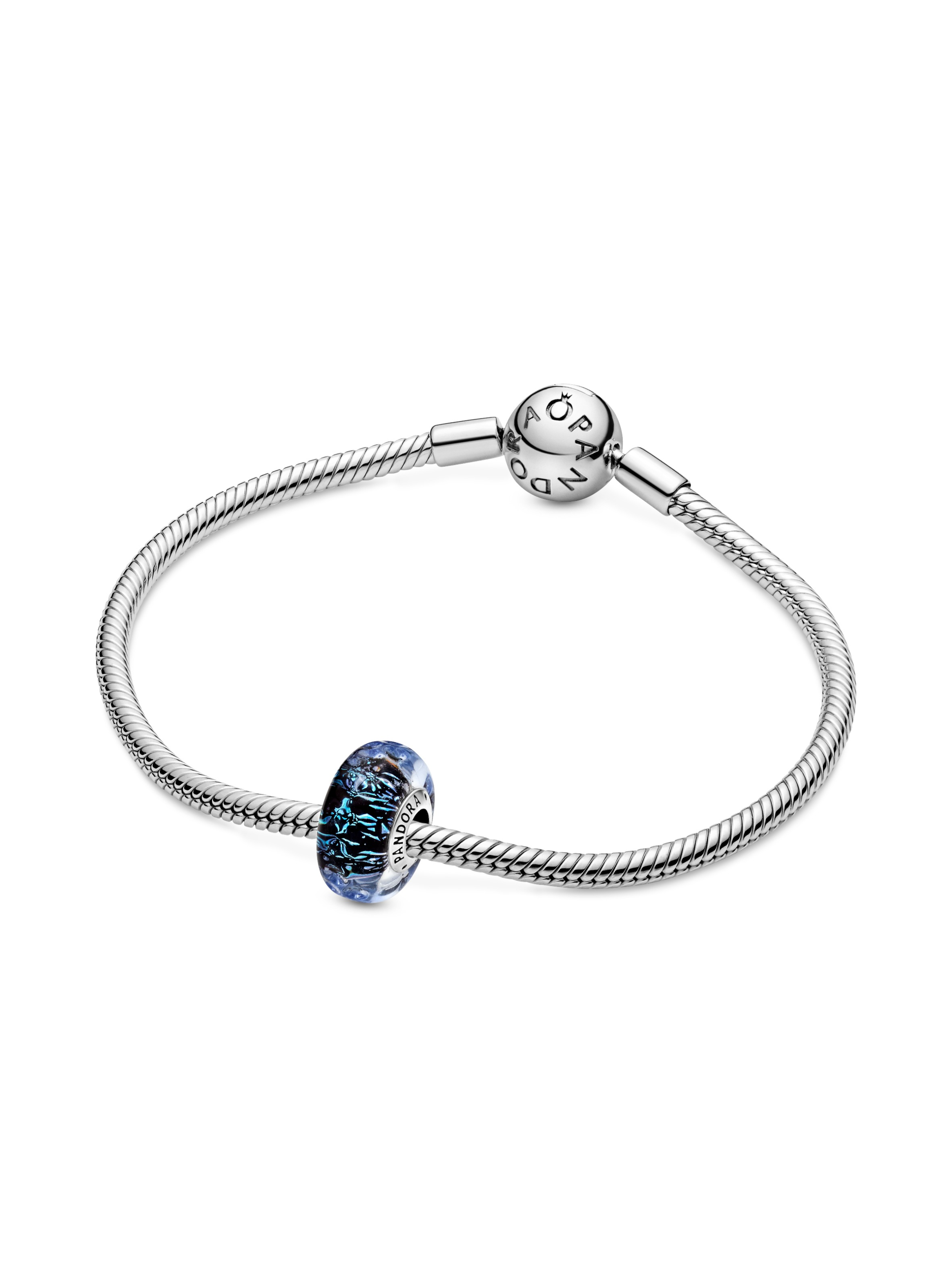 Gift set Pulsera Cristal de Murano Ocano Azul Oscuro-0