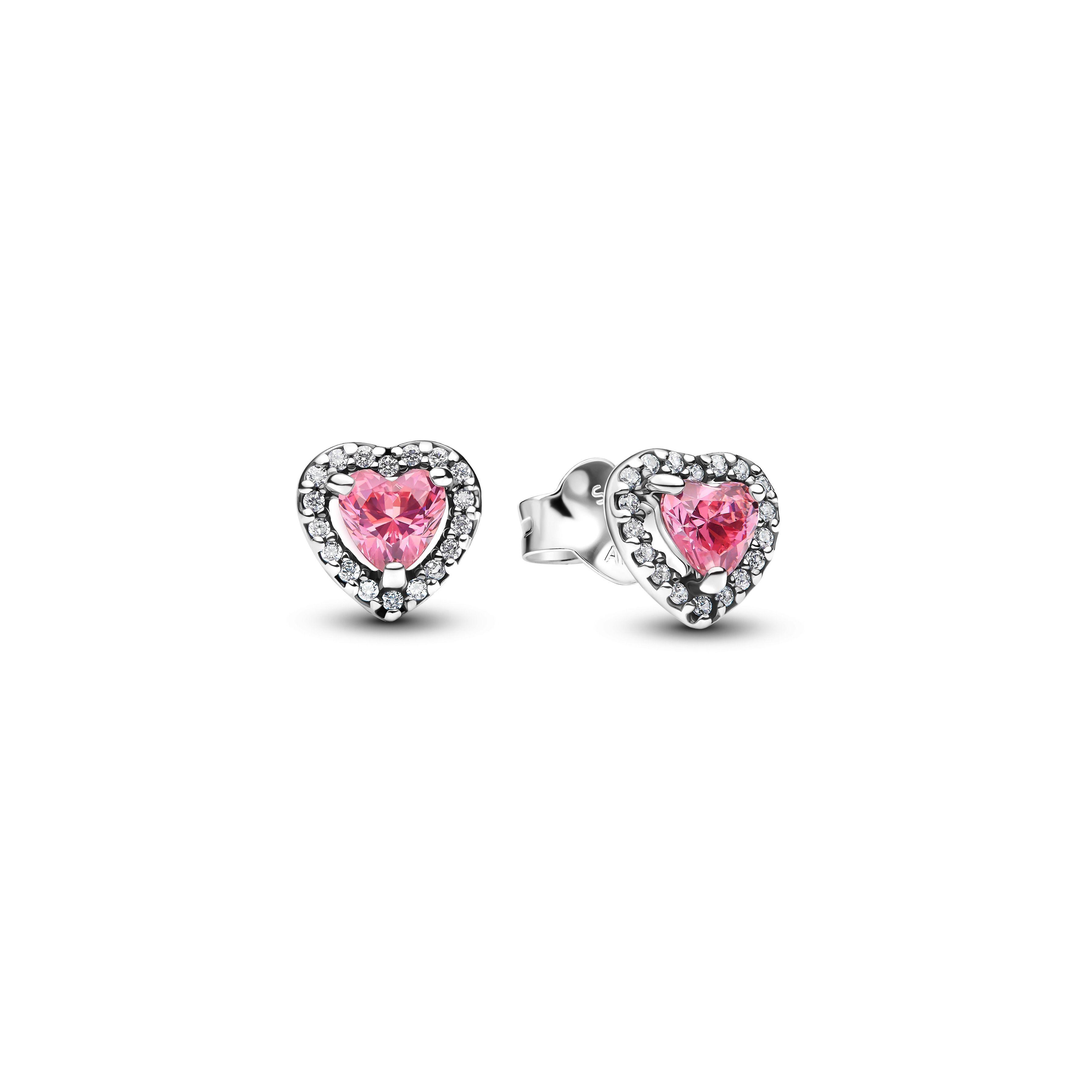 Conjunto para Regalo Joyas Corazón Rosa-2