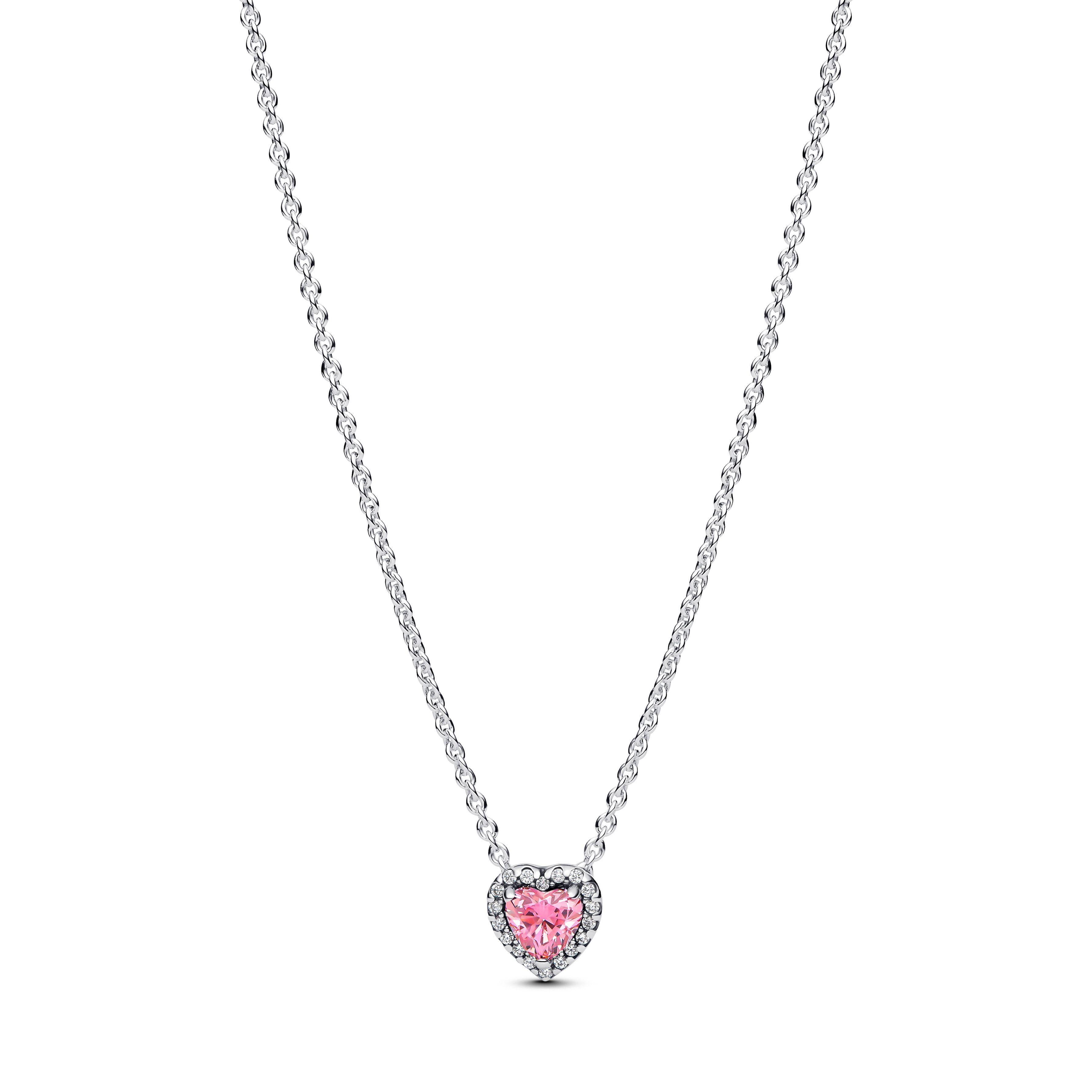 Conjunto para Regalo Joyas Corazón Rosa-4