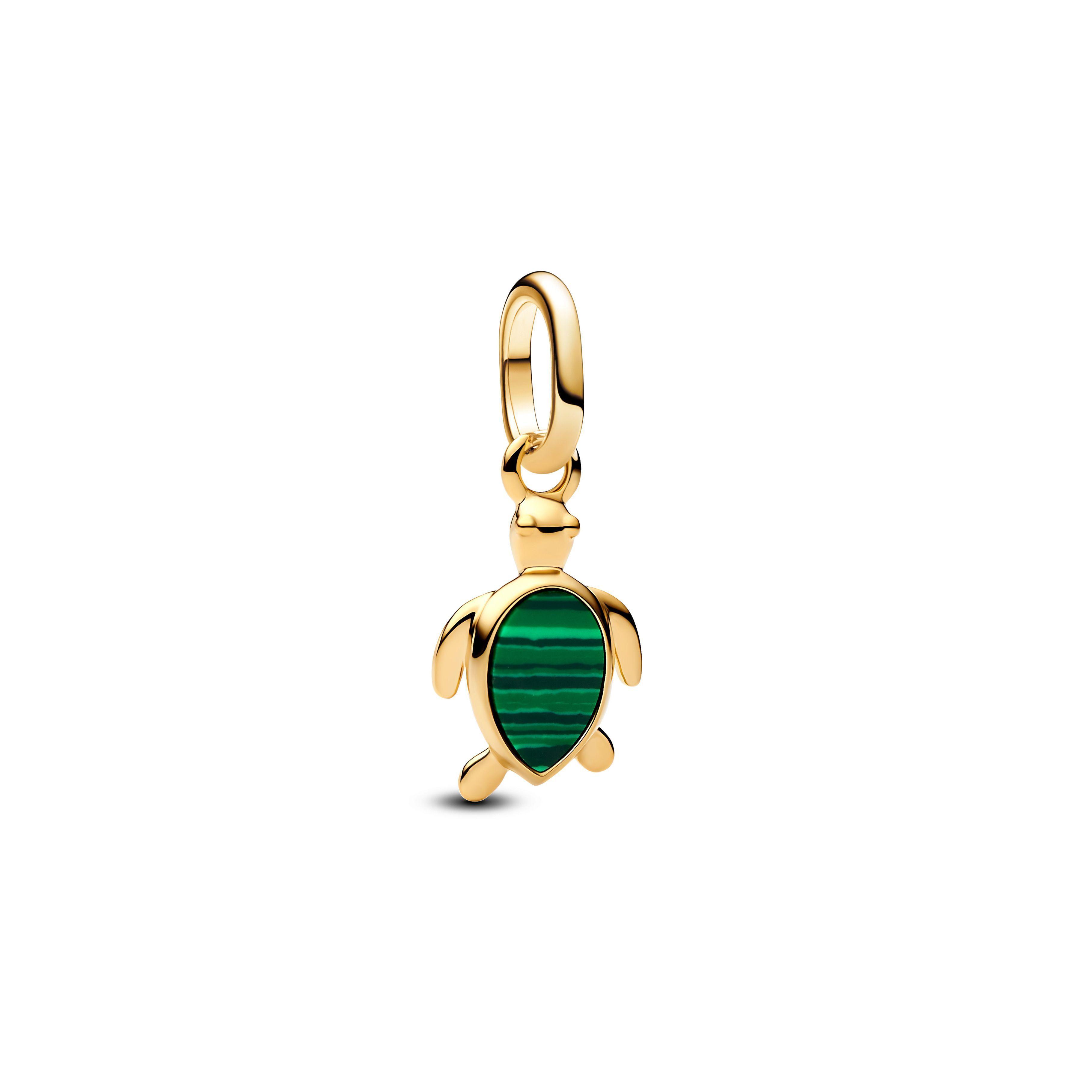 Mini Charm Colgante Tortuga Verde-0