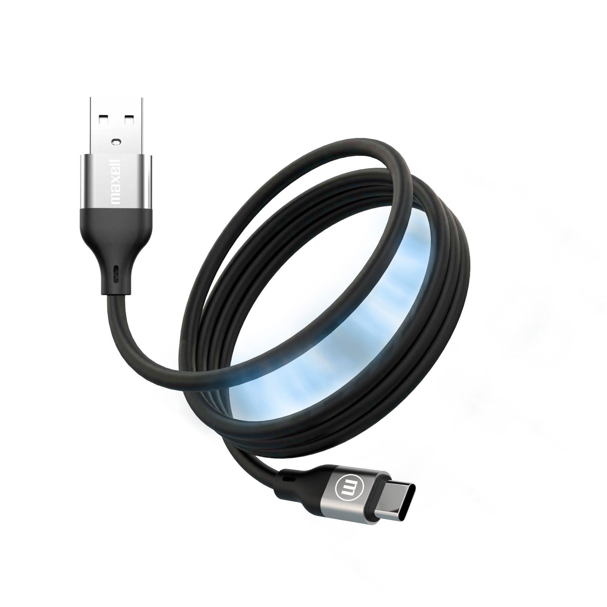 Cable Magnético 60W USB a USB C Maxell 1.2 Metros Carga Rápida-0