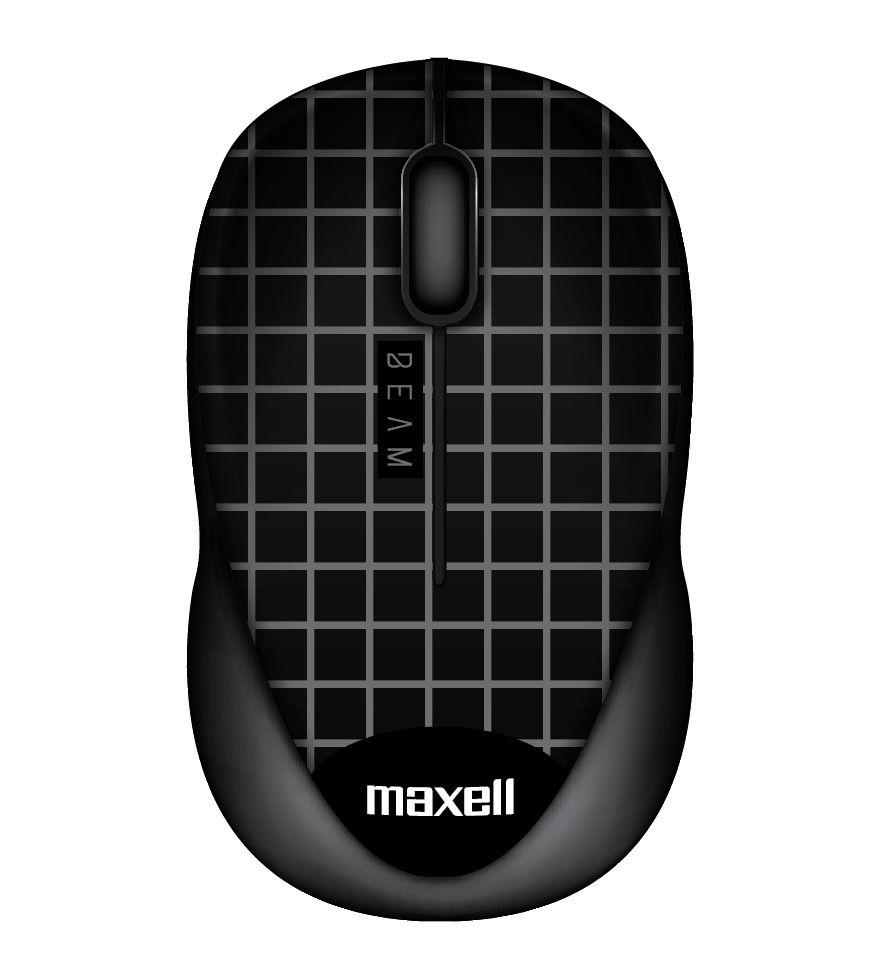 Mouse Óptico Inalámbrico Maxell Trace 1600 Dpi 2.4ghz Negro-0