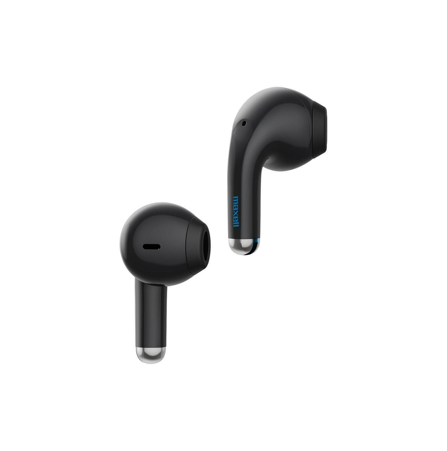 Audífonos Bluetooth Inalámbricos Maxell ELIO 12 Horas Negro/Azul-3
