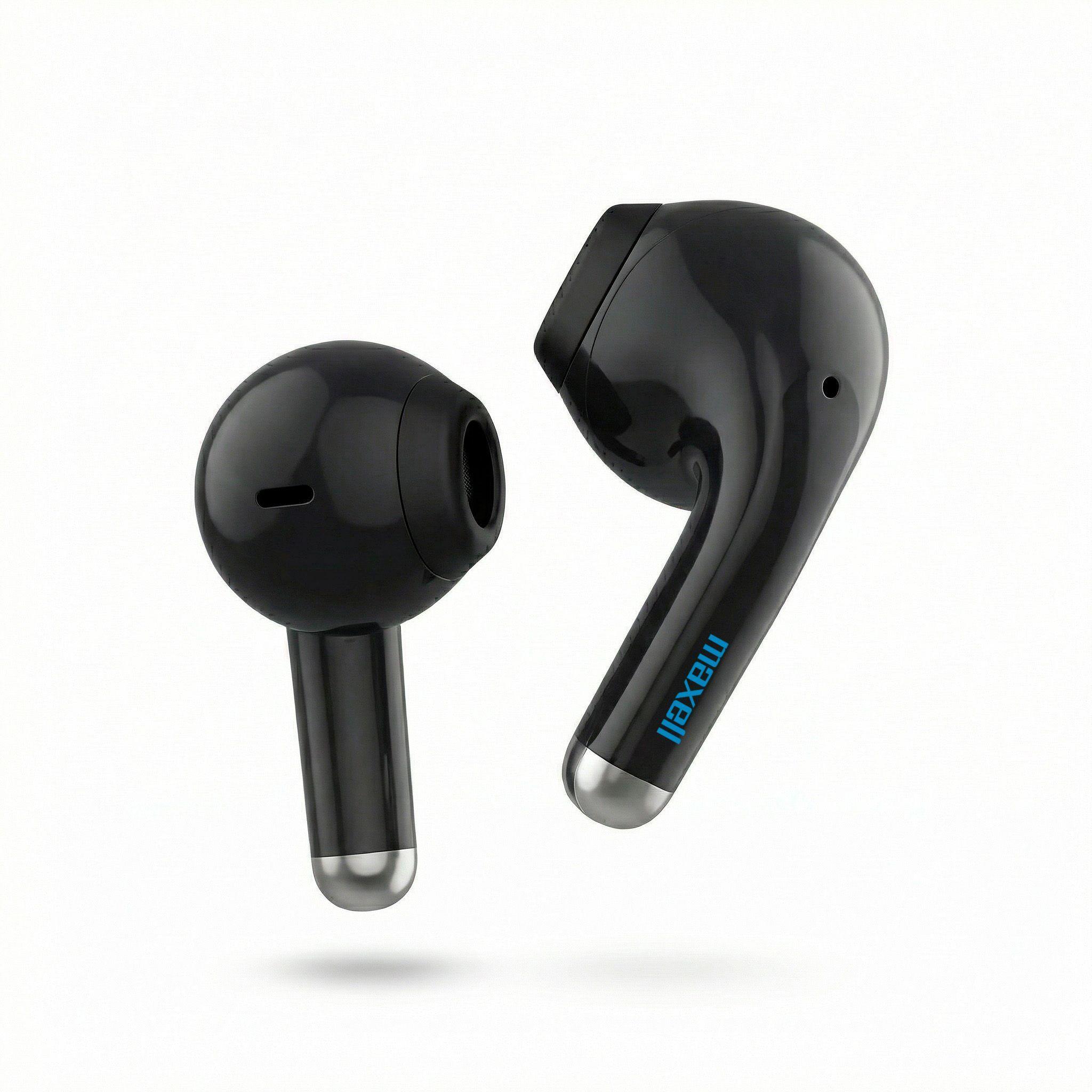 Audífonos Bluetooth Inalámbricos Maxell ELIO 12 Horas Negro/Azul-0