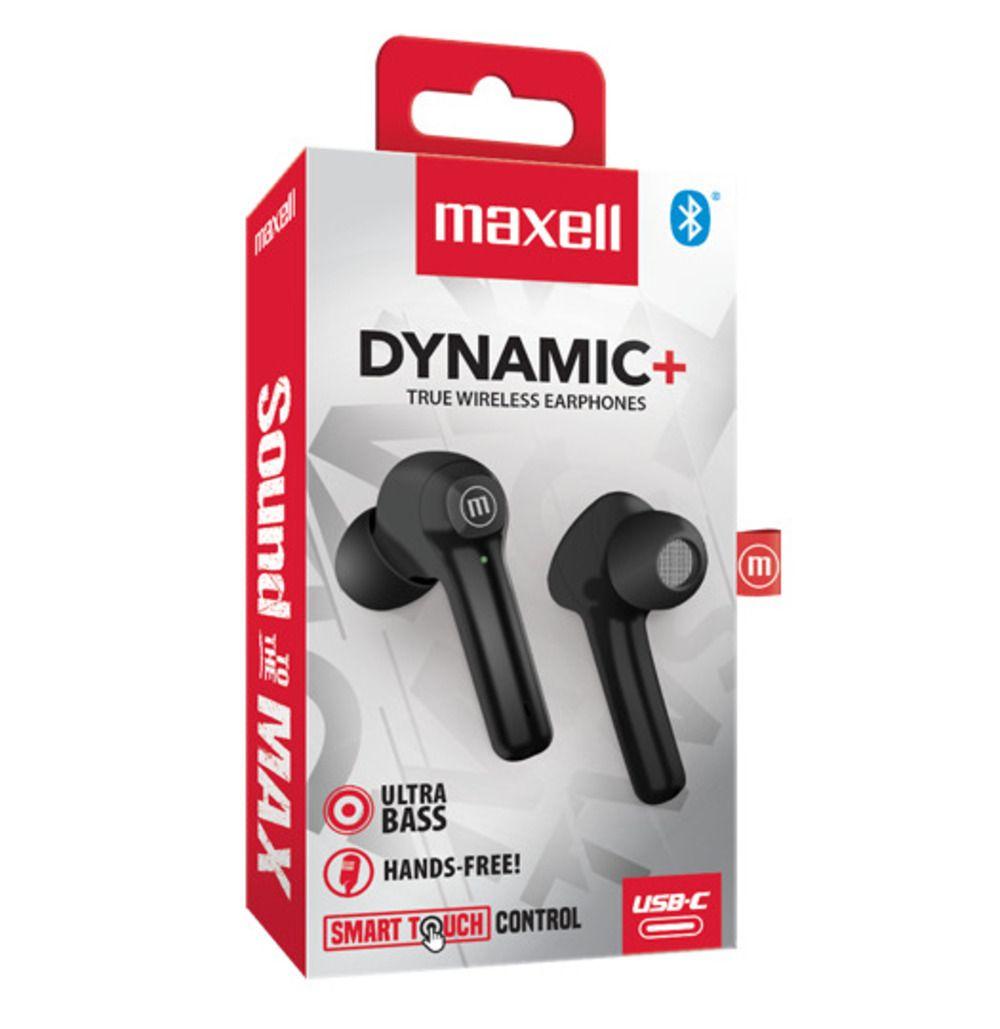 Audífonos Maxell Tws Bluetooth Dynamic Negro-2