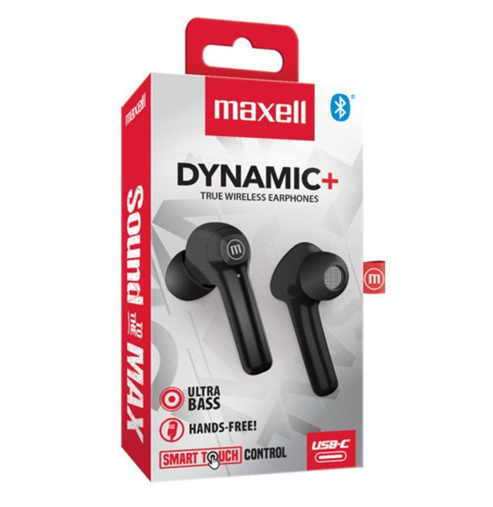 Audífonos Maxell Tws Bluetooth Dynamic Negro-2