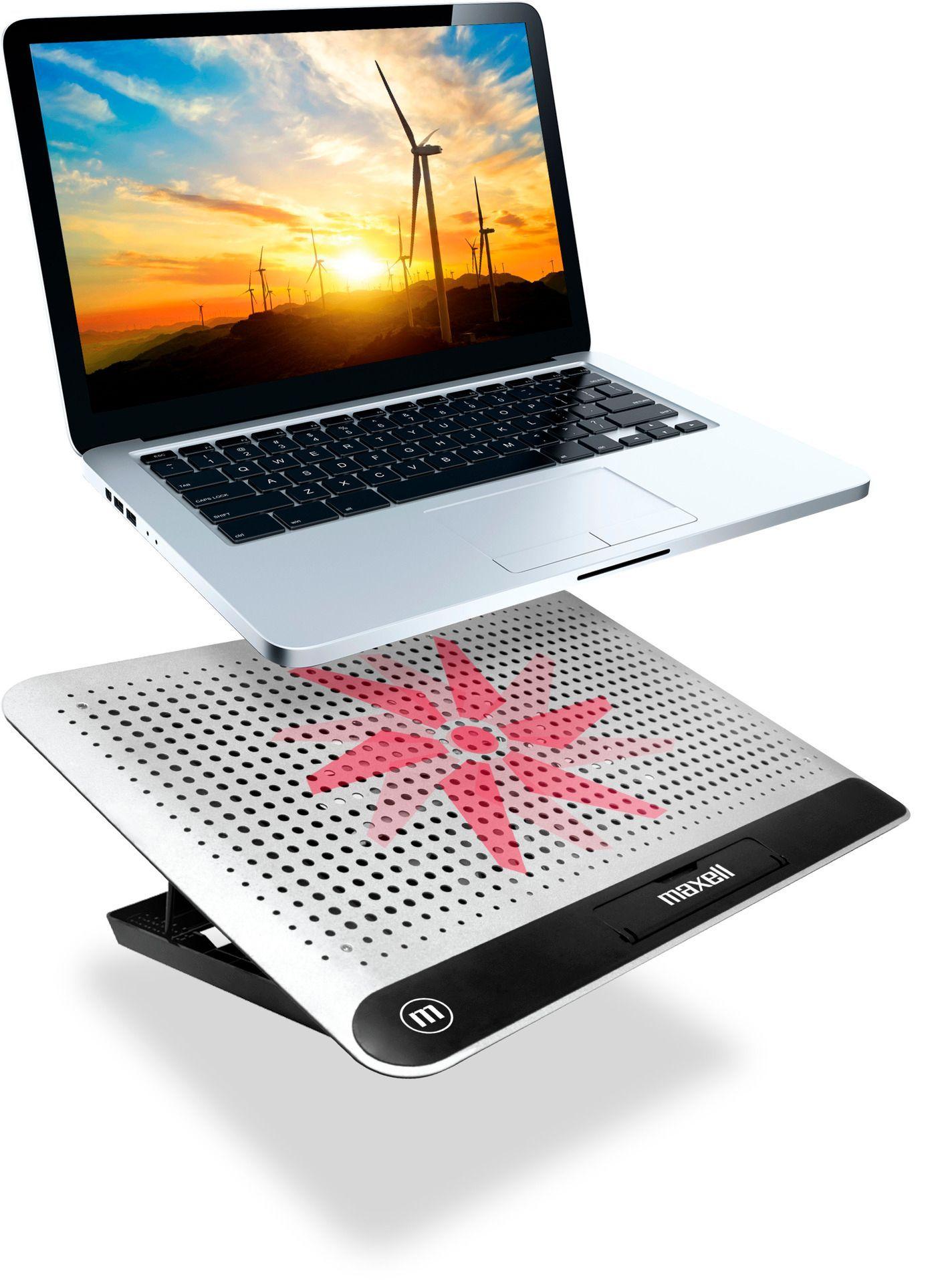 Ventilador Base Maxell Para Notebook Hasta 16”-2