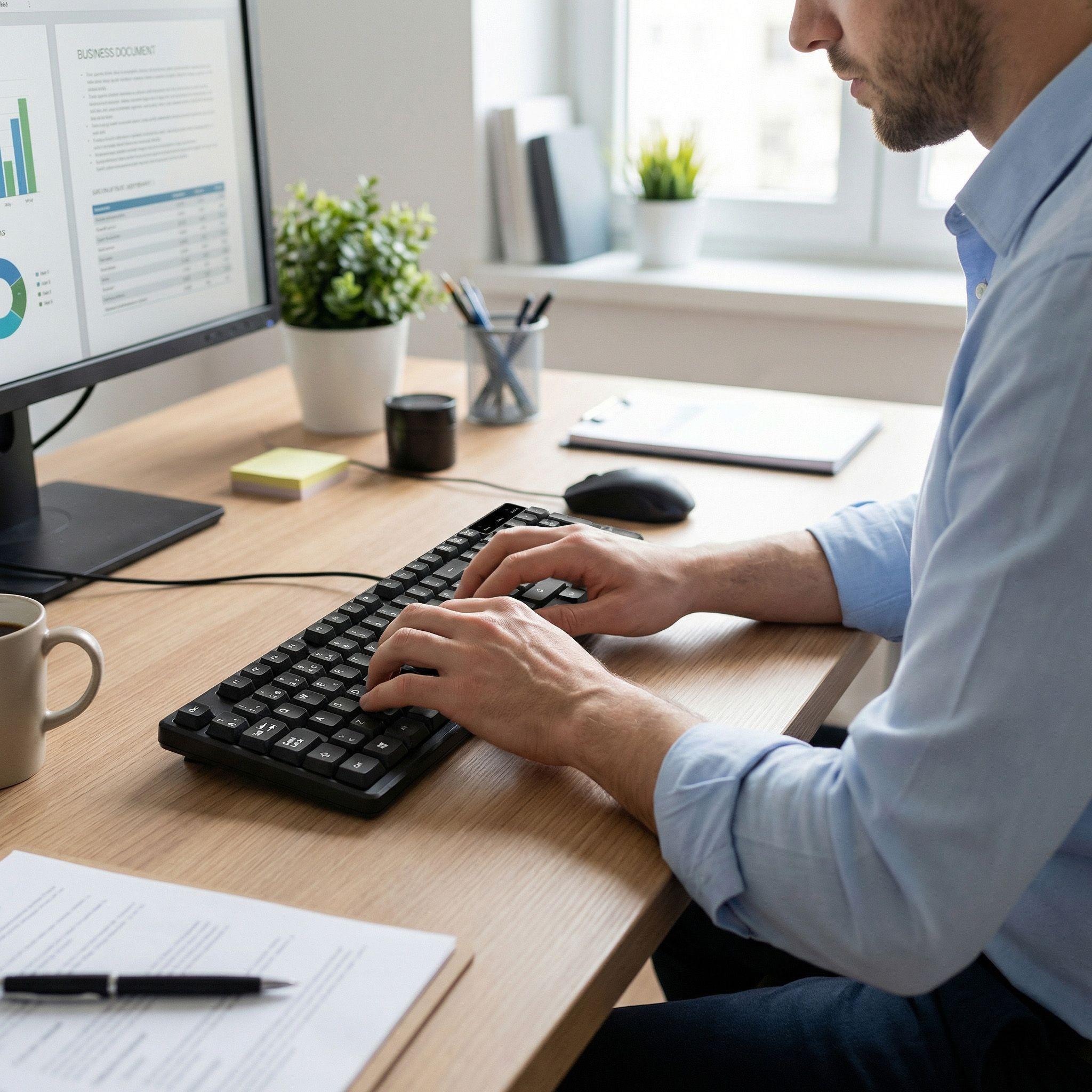 Teclado B sico Maxell KB 80 Conector Usb Negro-2