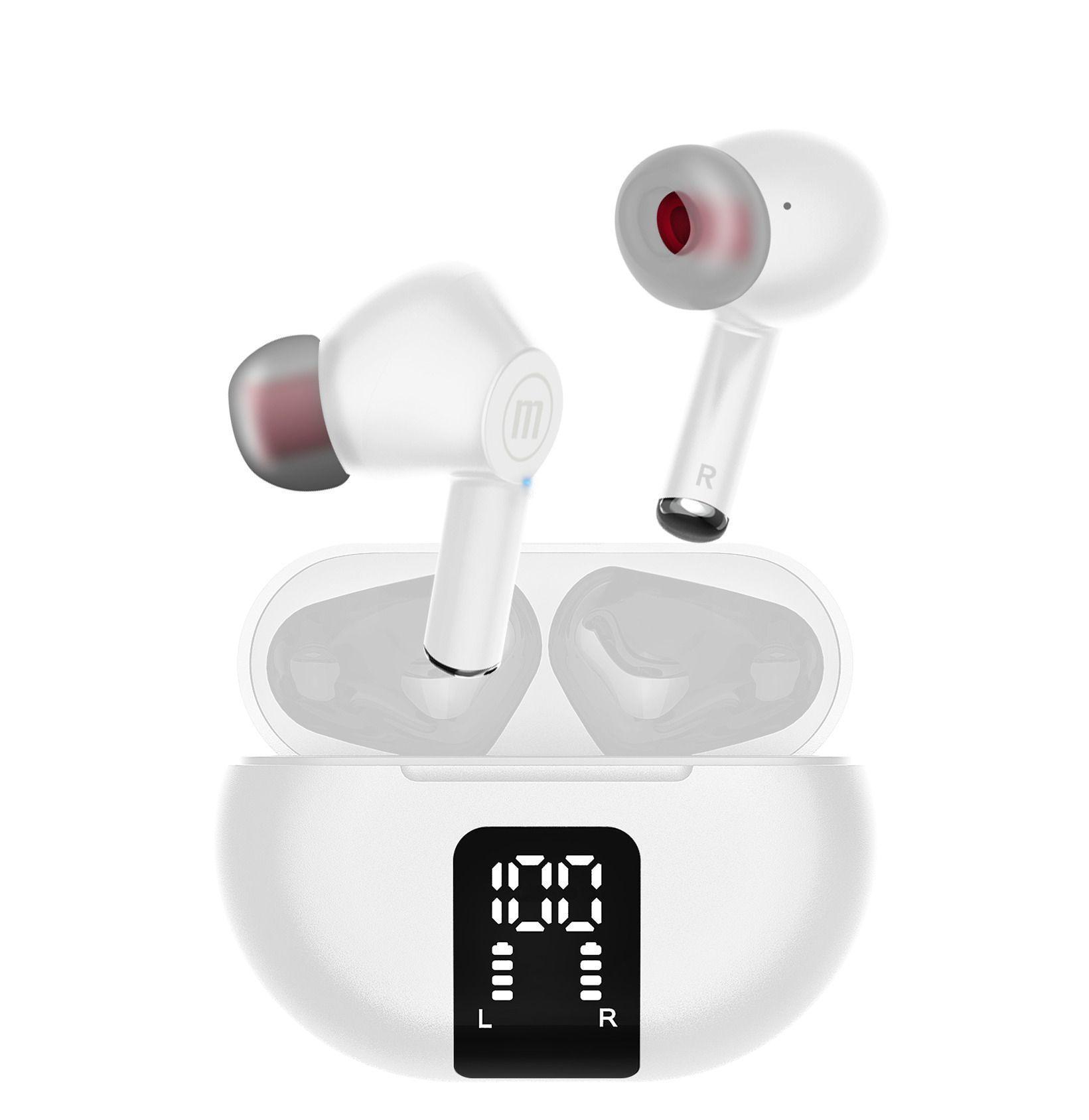 Audífonos Bluetooth Inalámbricos Maxell Cancelación de Ruido USB-C-5