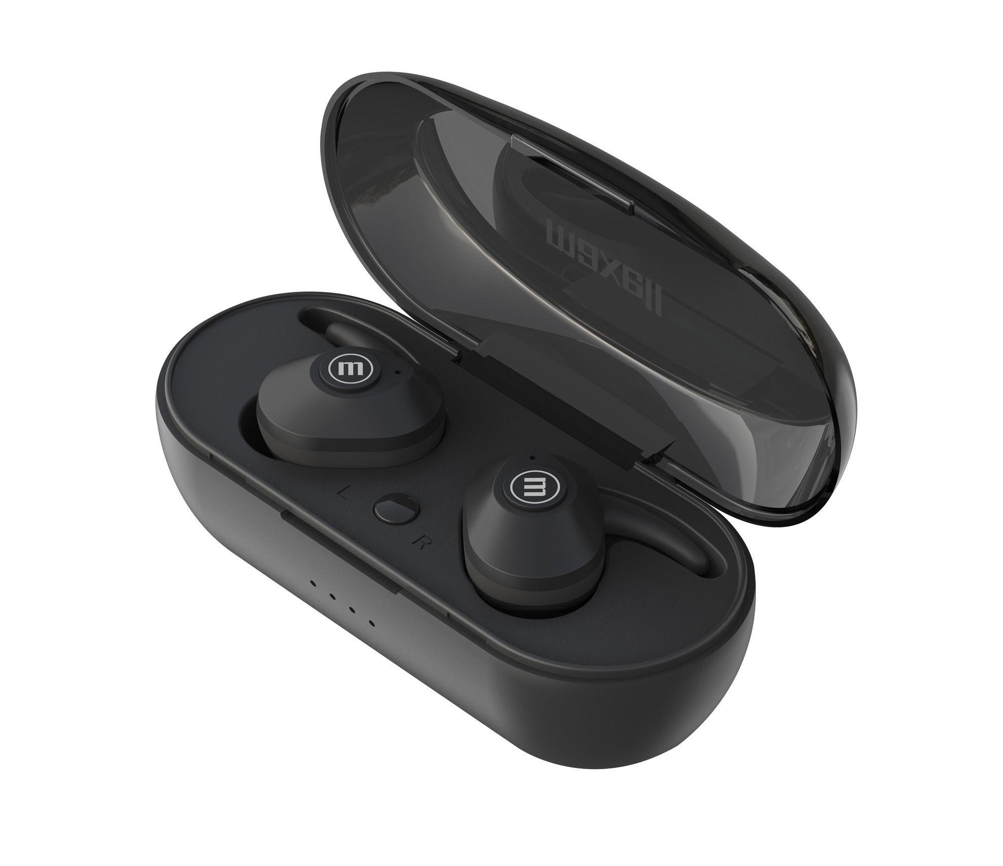 Audífonos Inalámbricos Maxell MiniDuo Bluetooth Tws Con Micrófono Negro-2