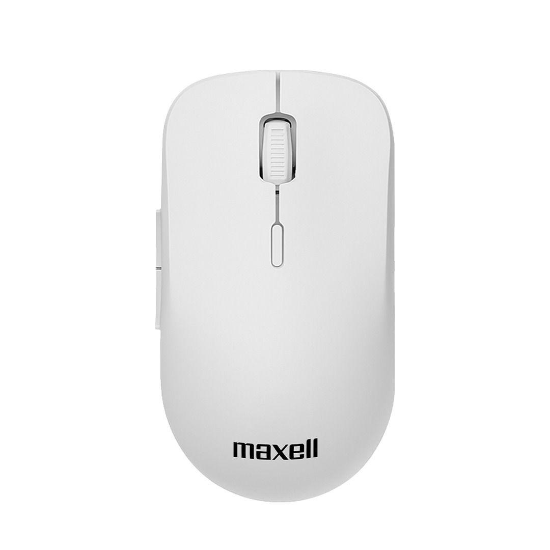 Mouse Bluetooth Inal mbrico Maxell BLU2 1600 DPI Clic Silencioso Blanco-2