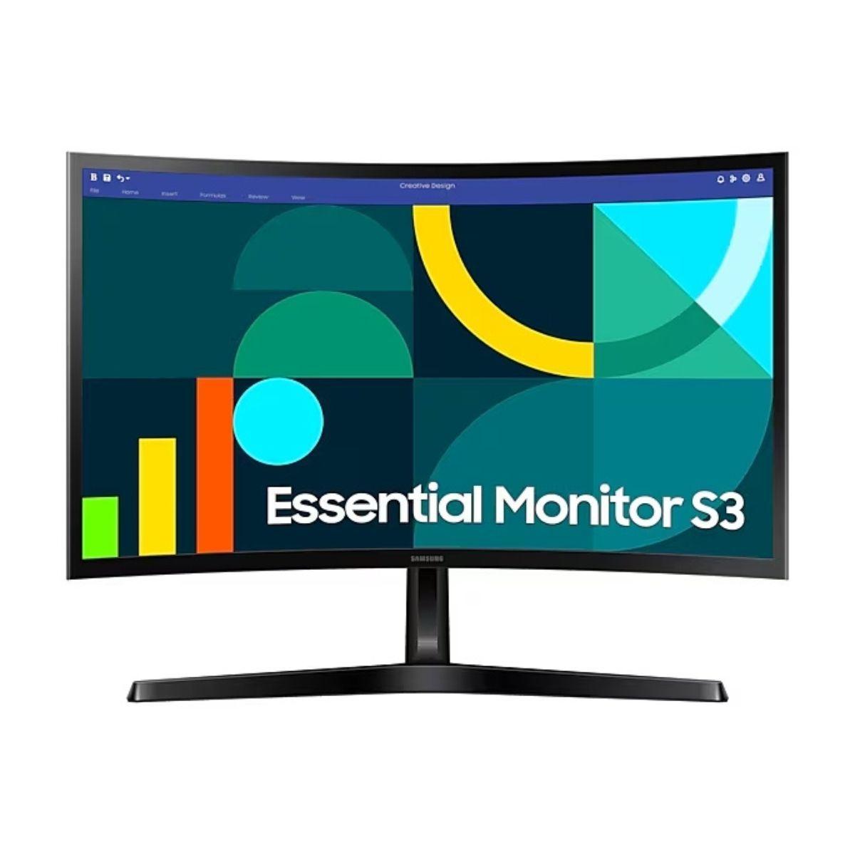 Monitor Curvo Samsung 24 Full Hd 100Hz S36GD-0