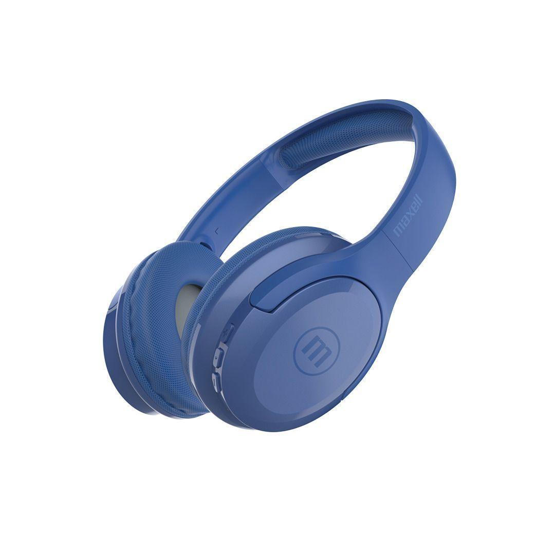 Audífonos Inalámbricos Maxell Bluetooth FLY 30 Horas Azul-0