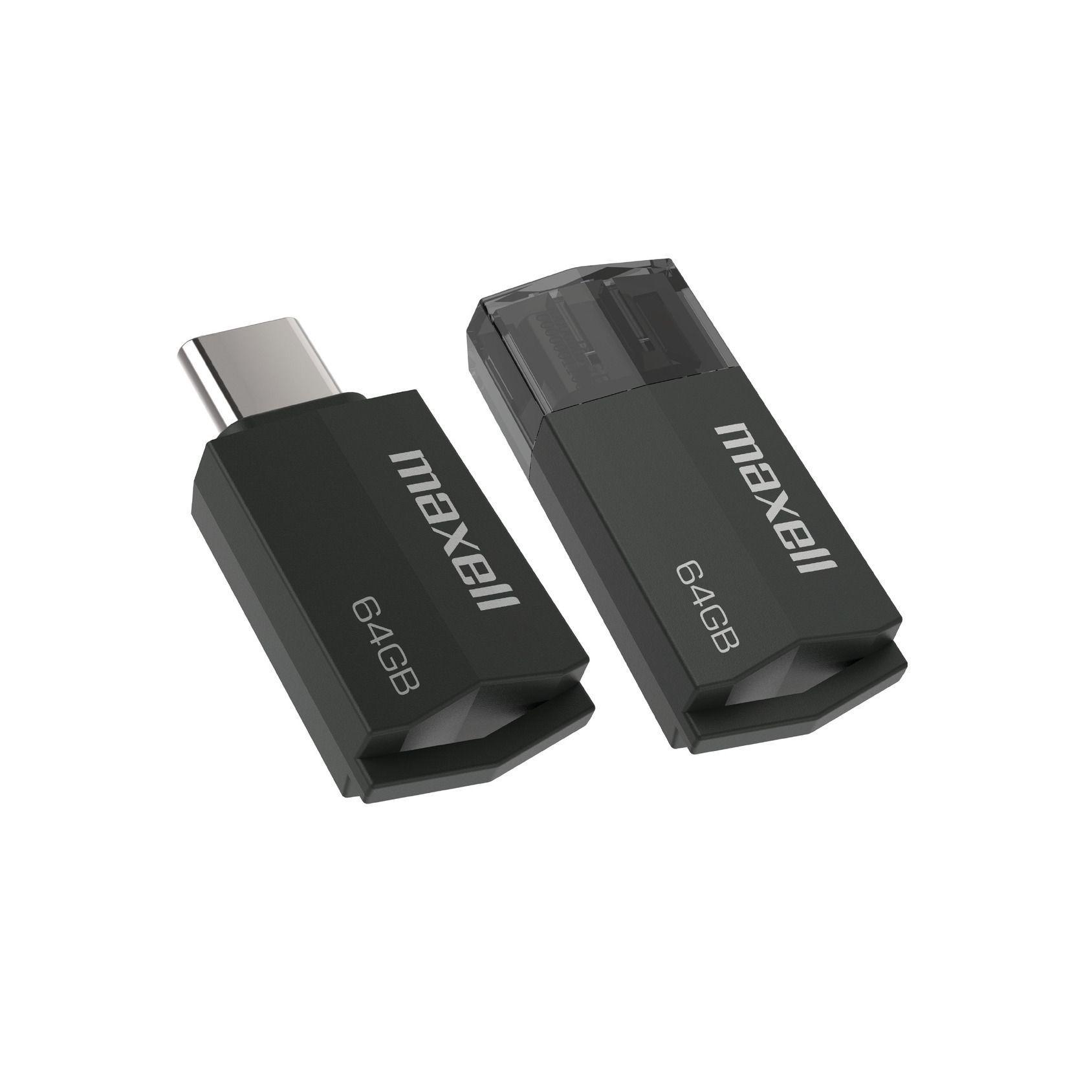 Pendrive Maxell Usbtc Tipo C 64gb 3.2-0