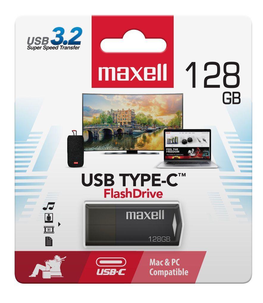 Pendrive Maxell Usbtc Tipo C 128gb 3.2-1