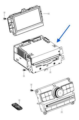 Unidad De Audio Mahindra Xuv 500 W6 2011-2018 Original-3