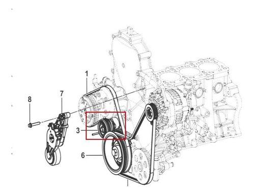 Tensor Correa Accesorios Mahindra Pik Up Scorpio 2008-2019-5