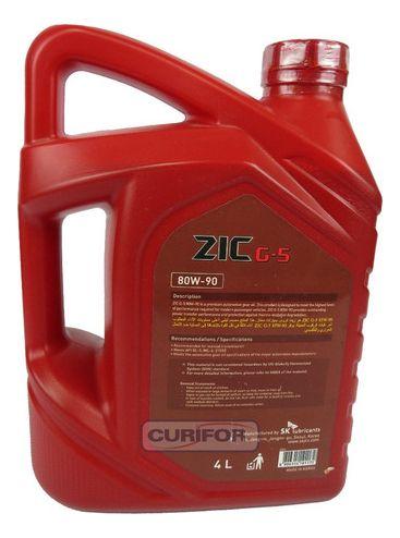 Aceite Transmisión Manual Zic 80w90 Gl5 4 Litros-2