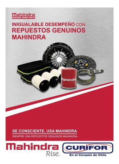 Disco Freno Sin Abs Derecho Mahindra Pik Up Scorpio 07-18-2