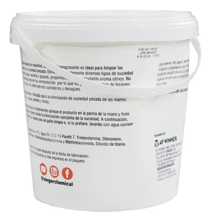 Pasta Desengrasante Para Manos Sieger Sc151 2.8 Kg-2