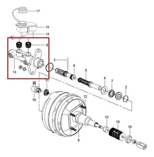 Bomba De Freno Mahindra Pik Up Scorpio 2008-2017-3