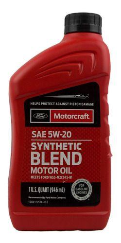 Aceite Motor 5w20 Ford Motorcraft 946 Ml-0